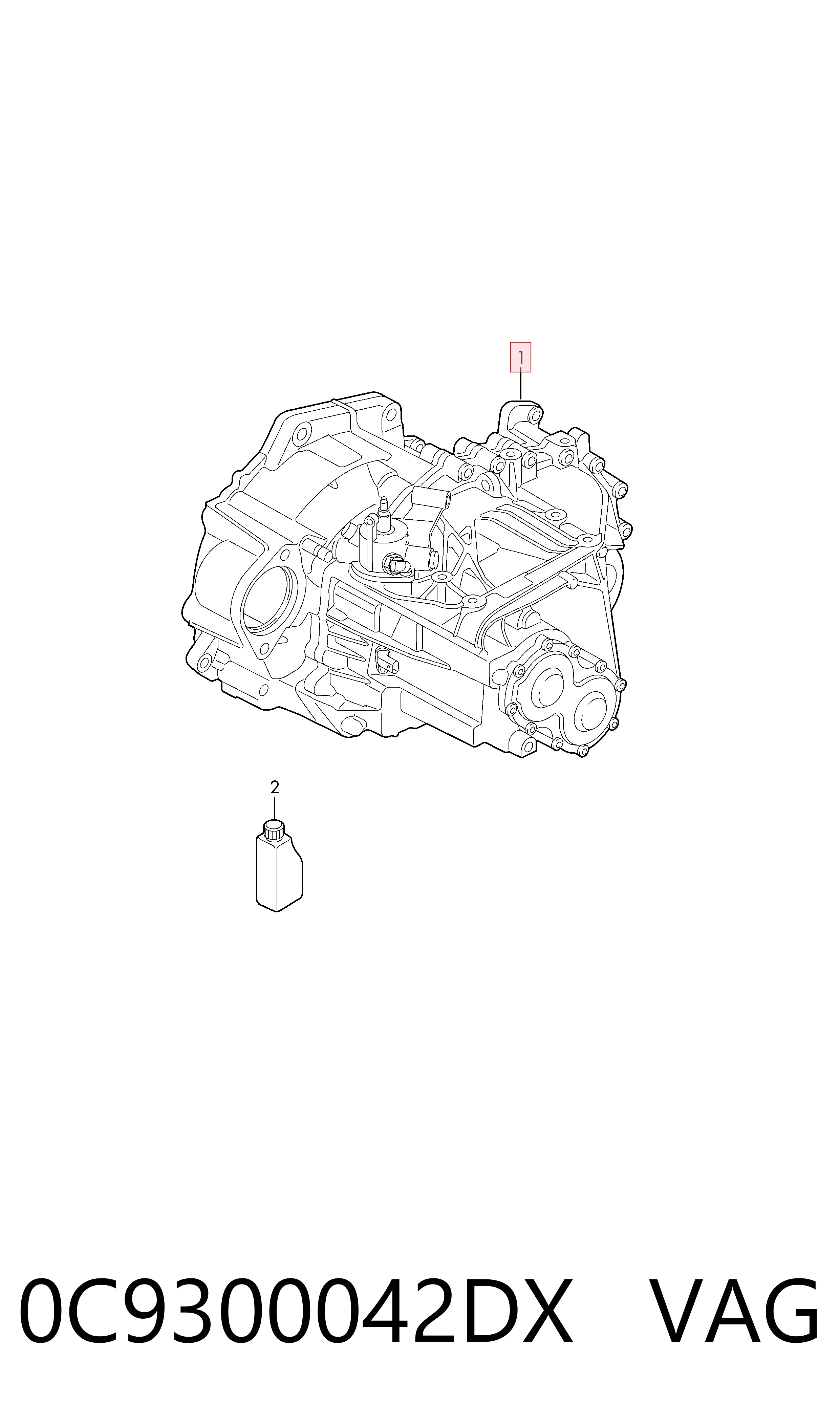 0C9300042DX VAG