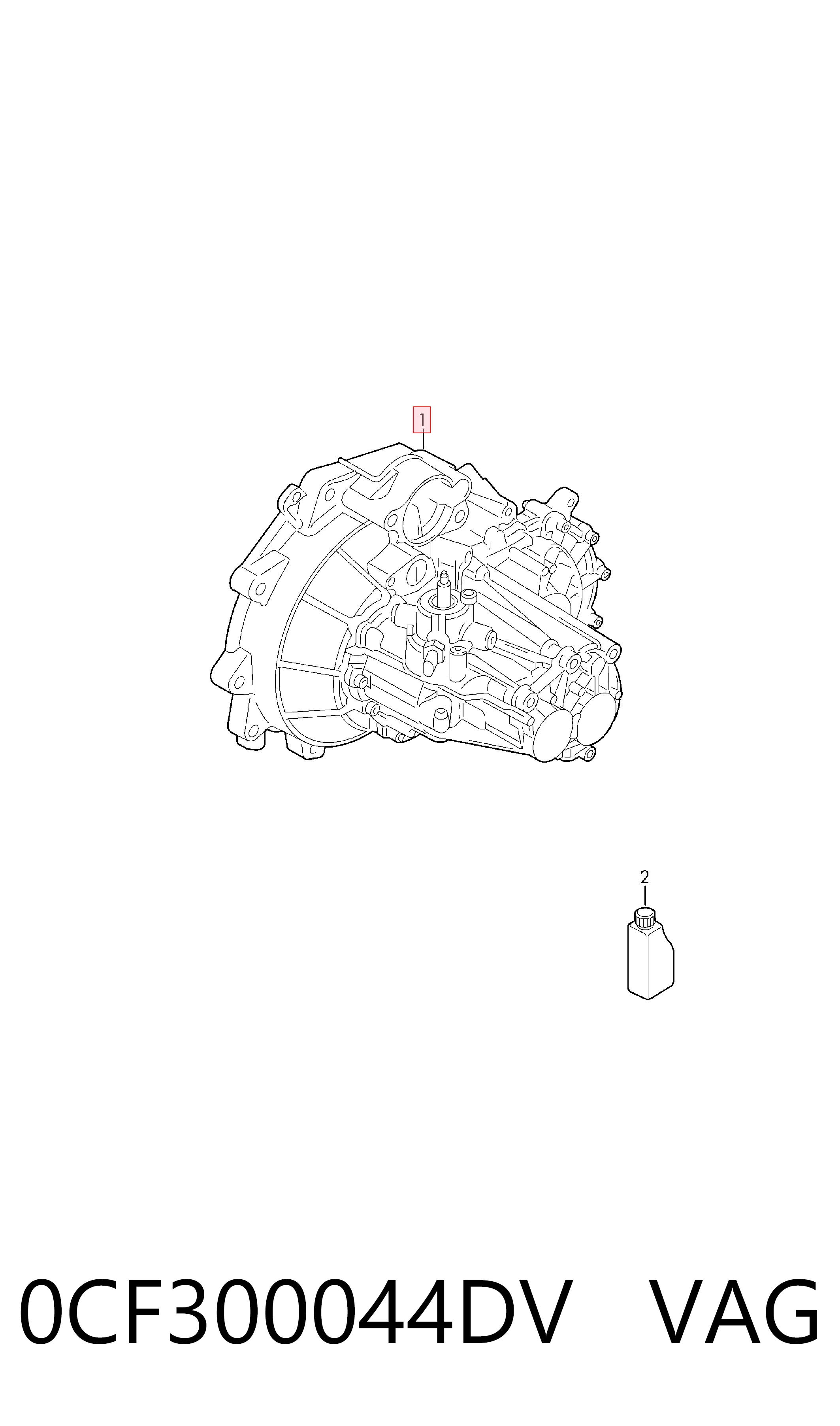 Transimisión manual para Seat Ibiza V KJ1, KJG