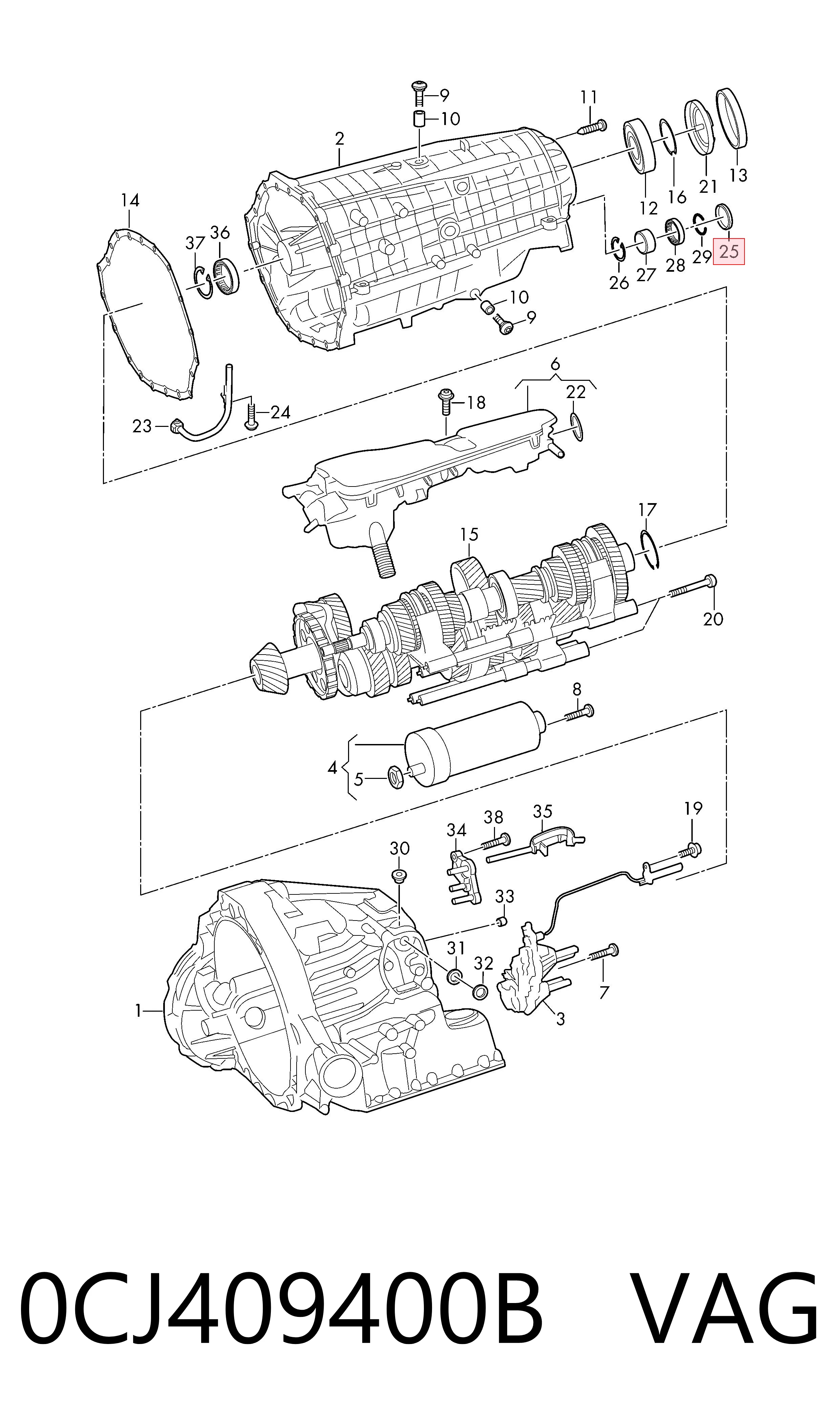 0CJ409400B VAG