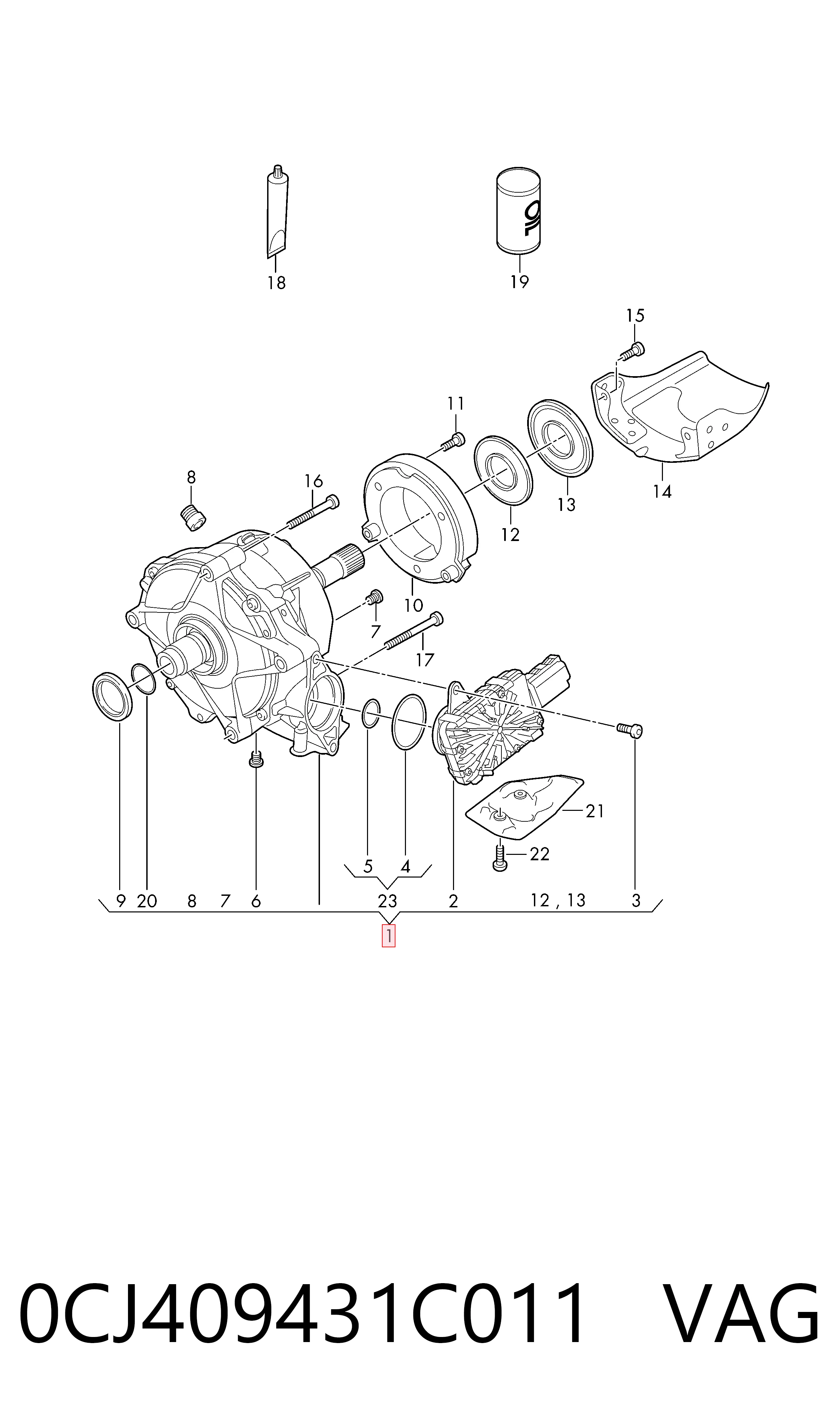 Comprar Caja de transferencia Audi A6 4A2 a bajo precio