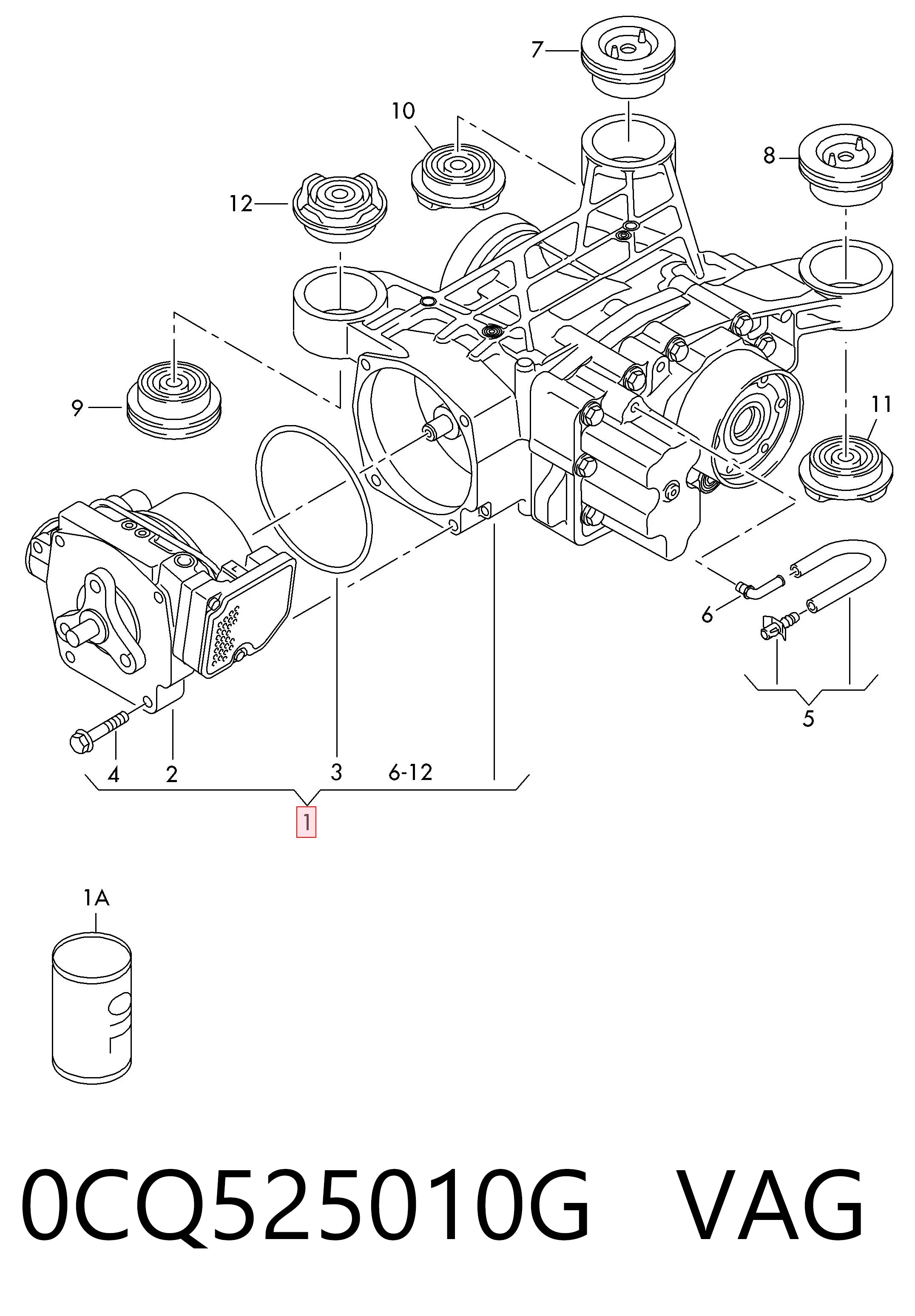 0CQ525010G VAG