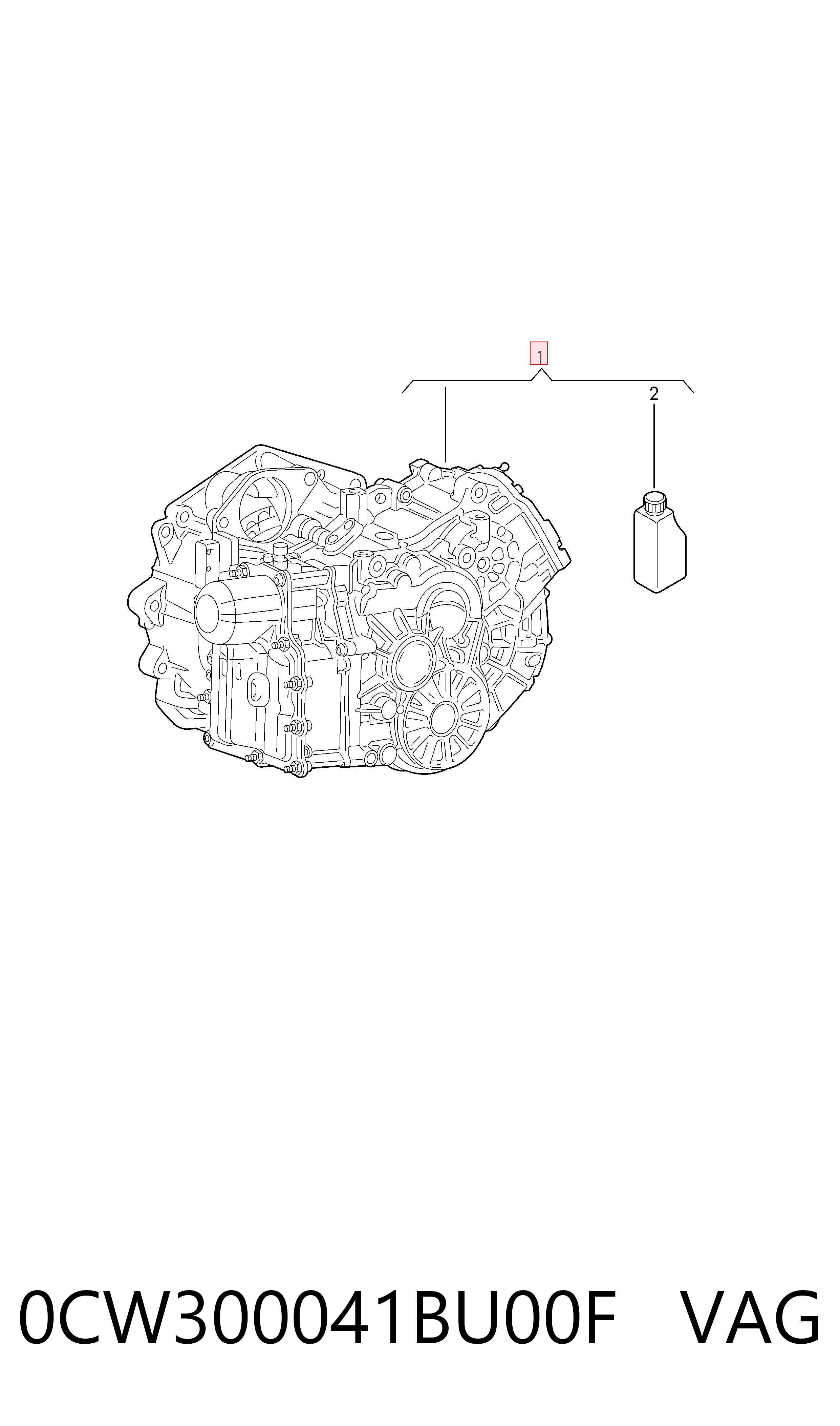 0CW300041BU00F VAG