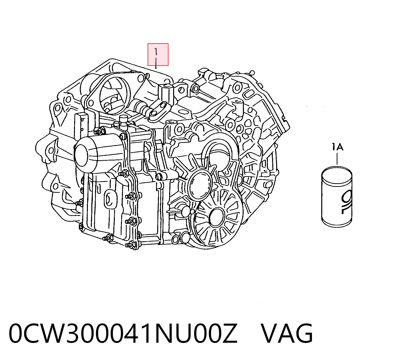 0CW300041NU00Z VAG