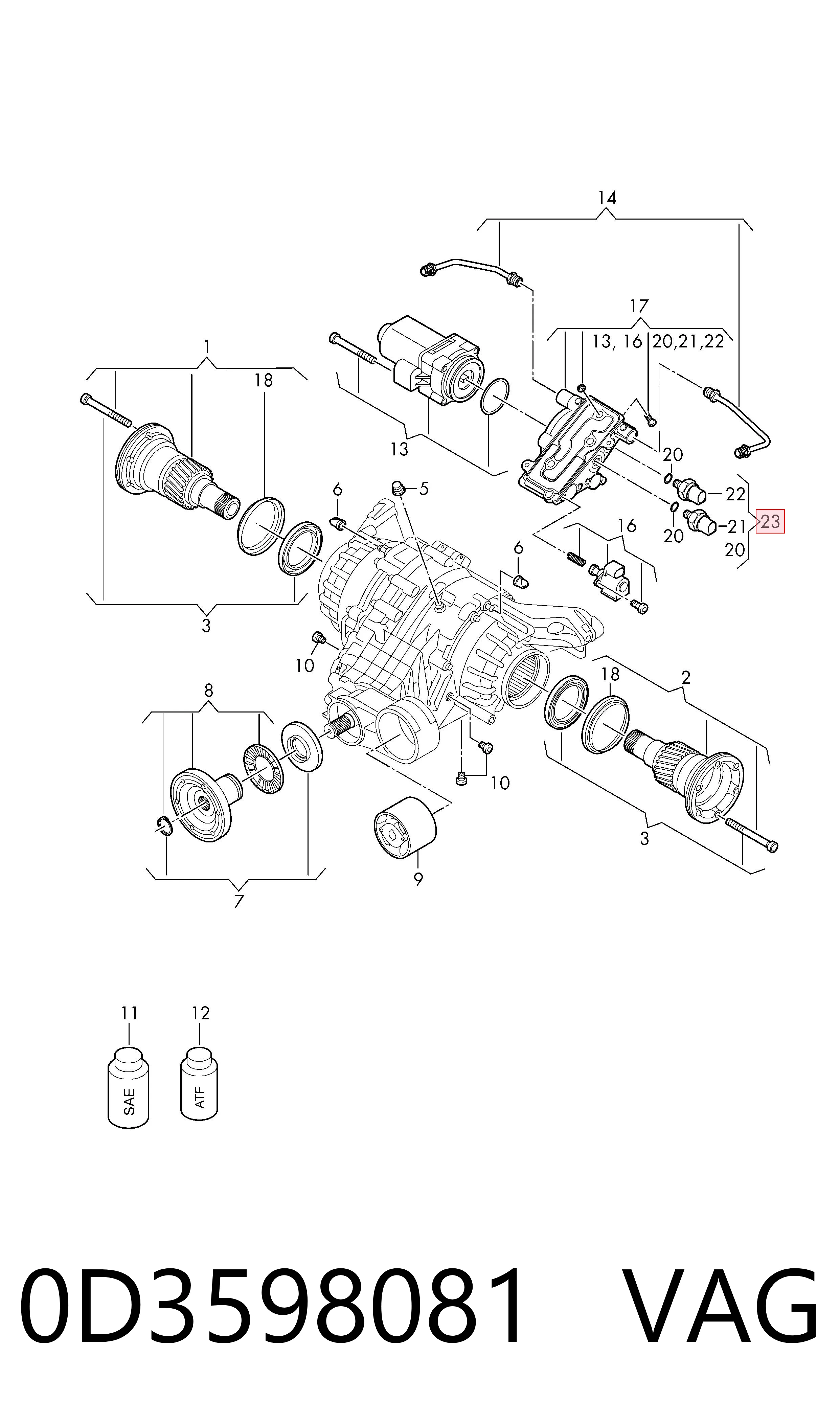 0D3598081 VAG