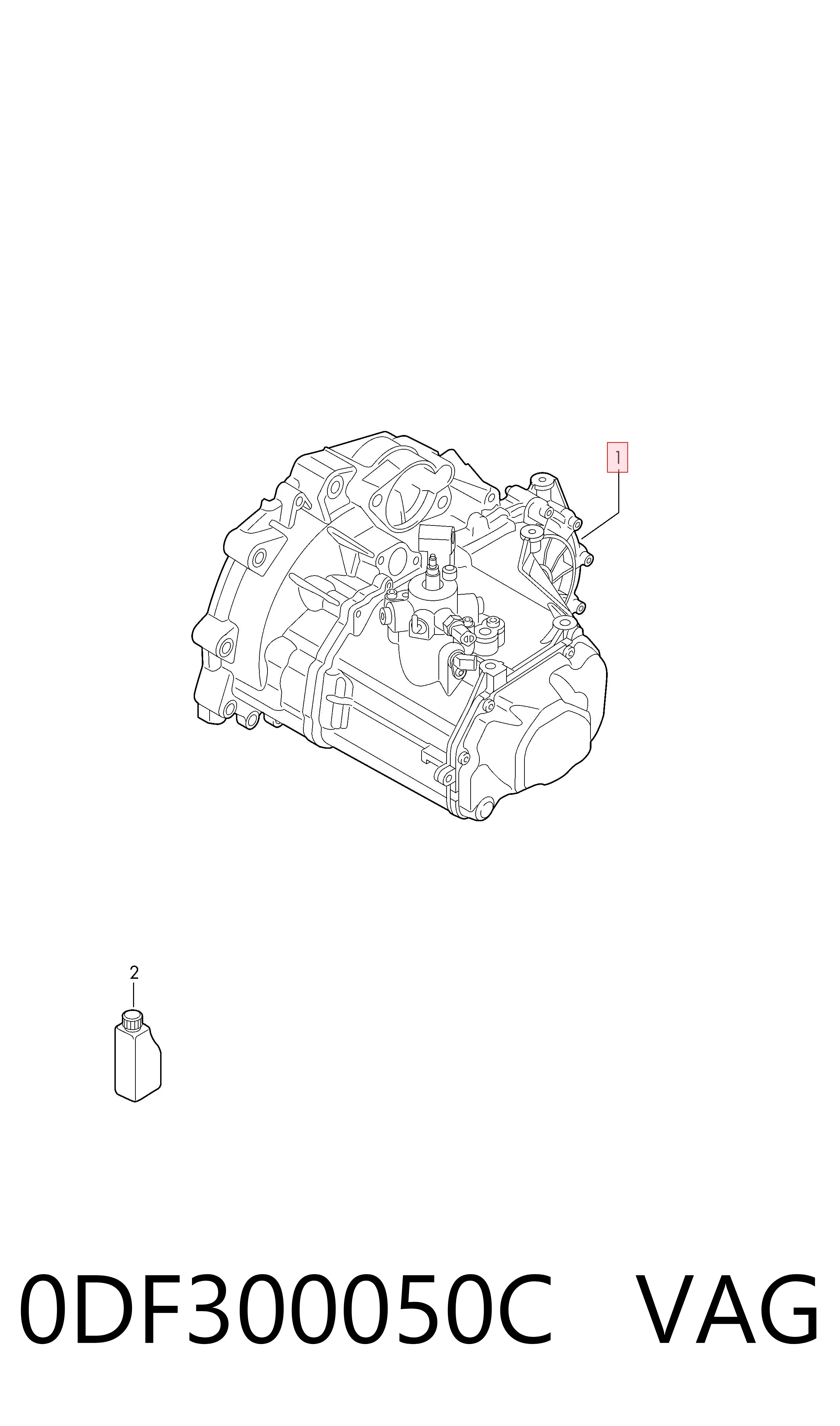 0DF300050C VAG