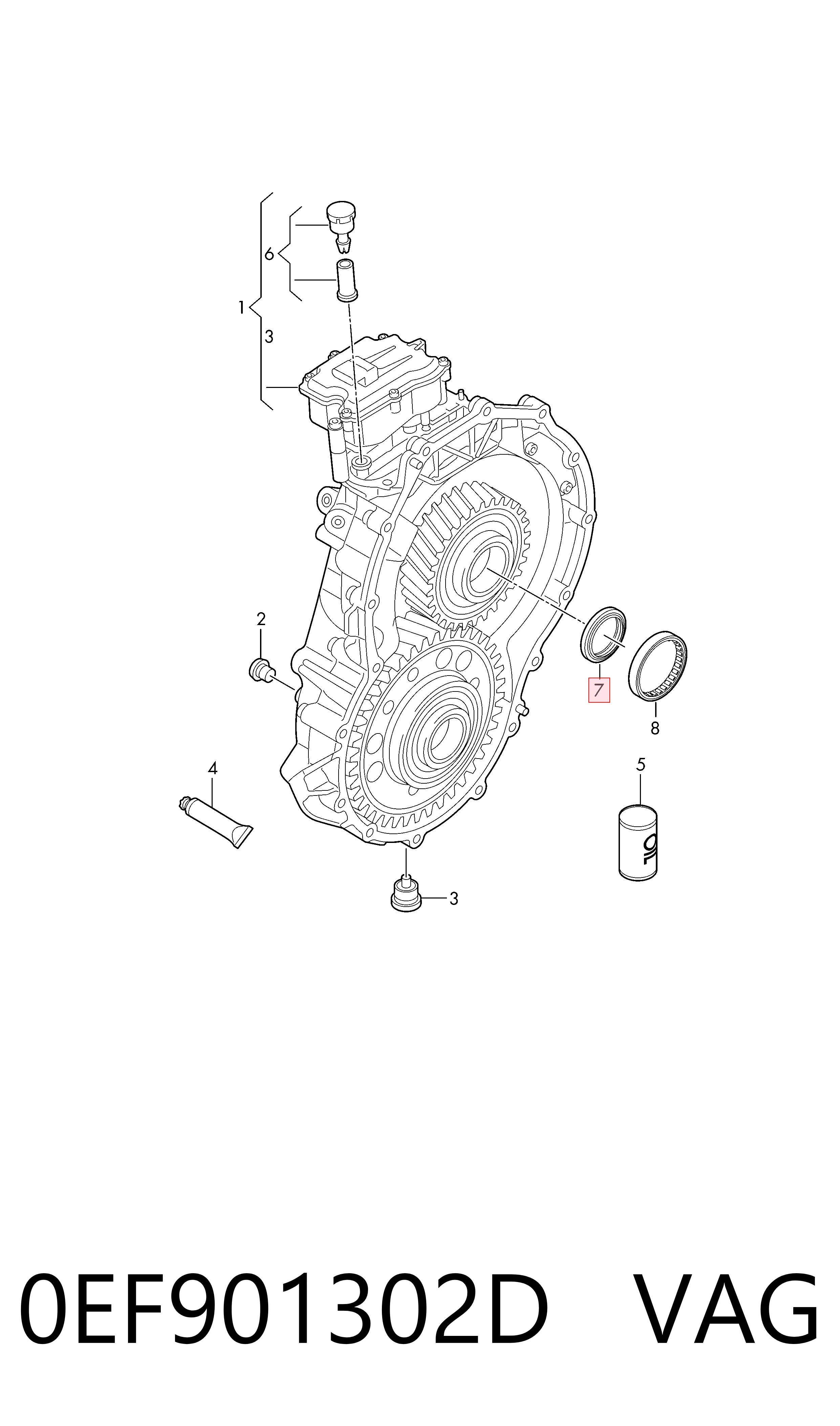 0EF901302D VAG