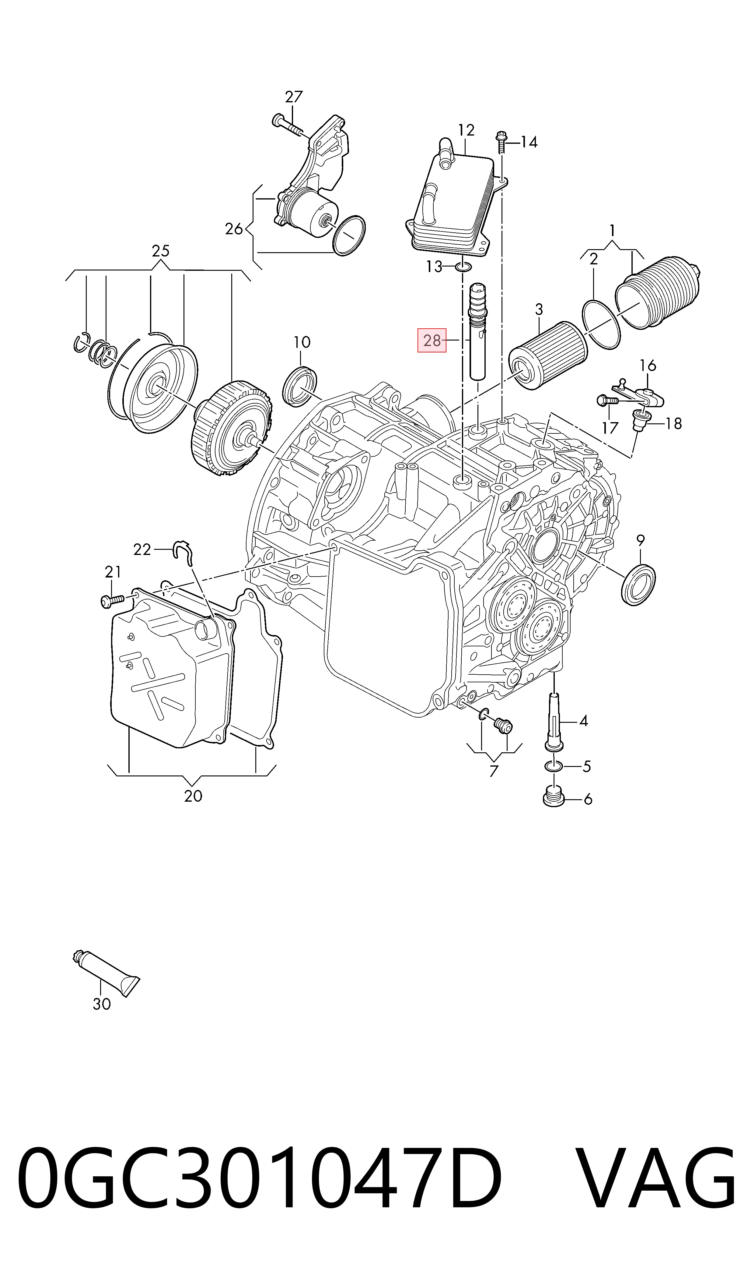 0GC301047D VAG