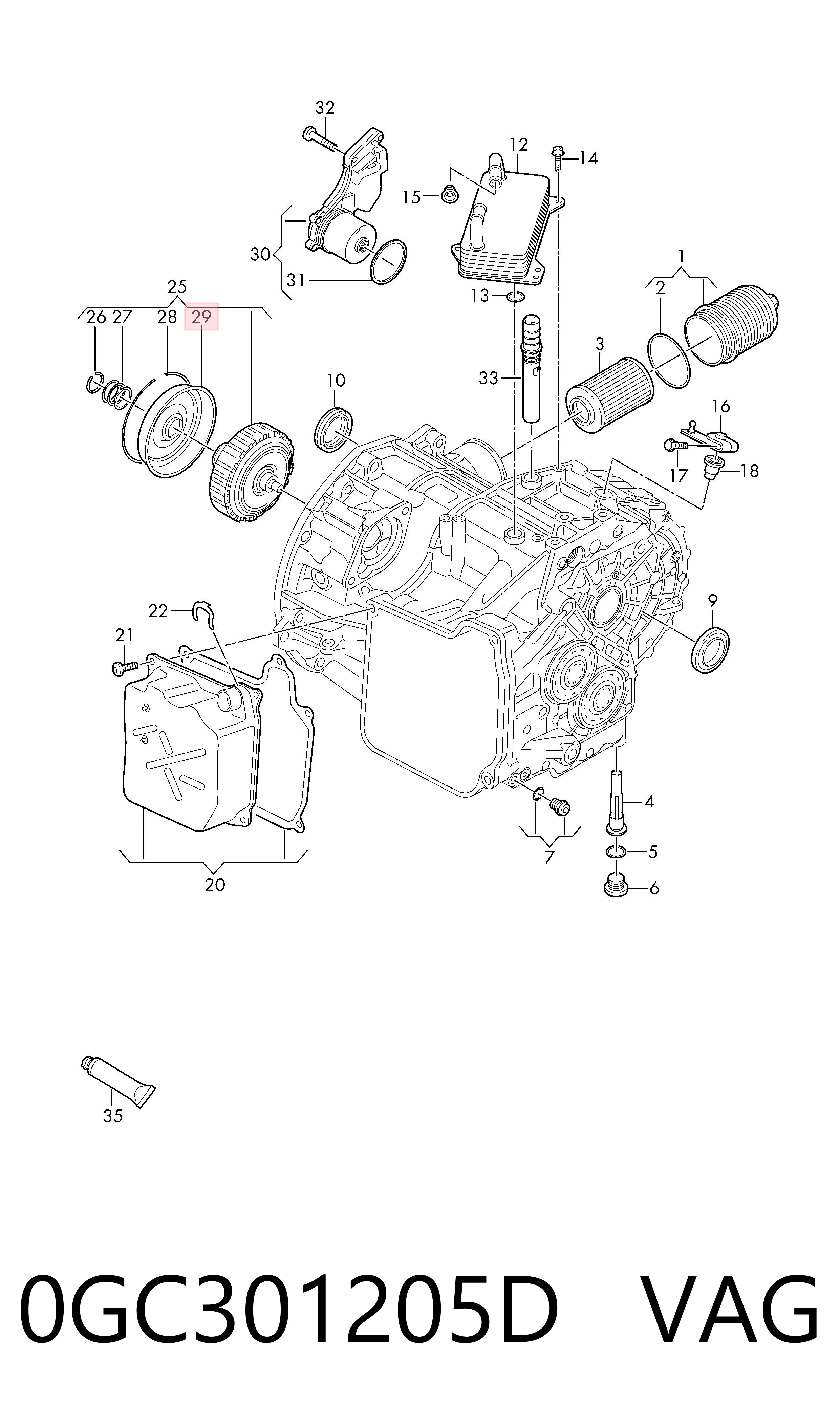 0GC301205D VAG 