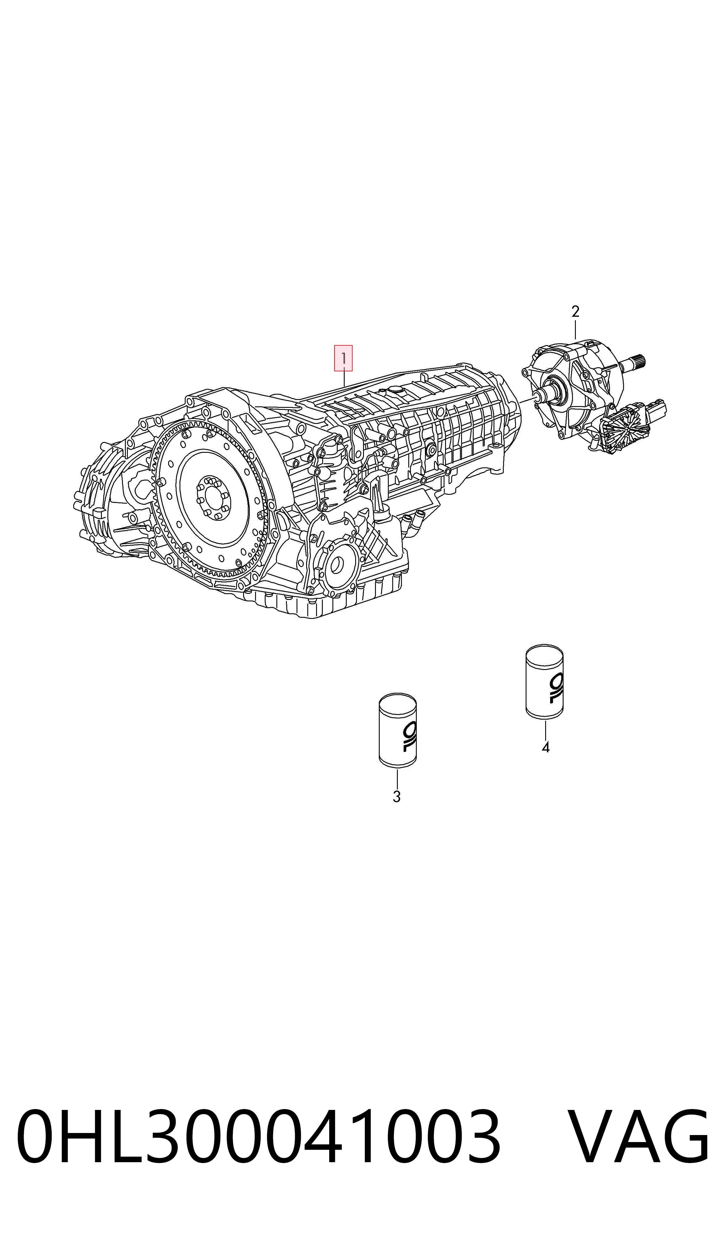 Comprar Transmisión automática ensamblada Audi A6  4A5 a bajo precio