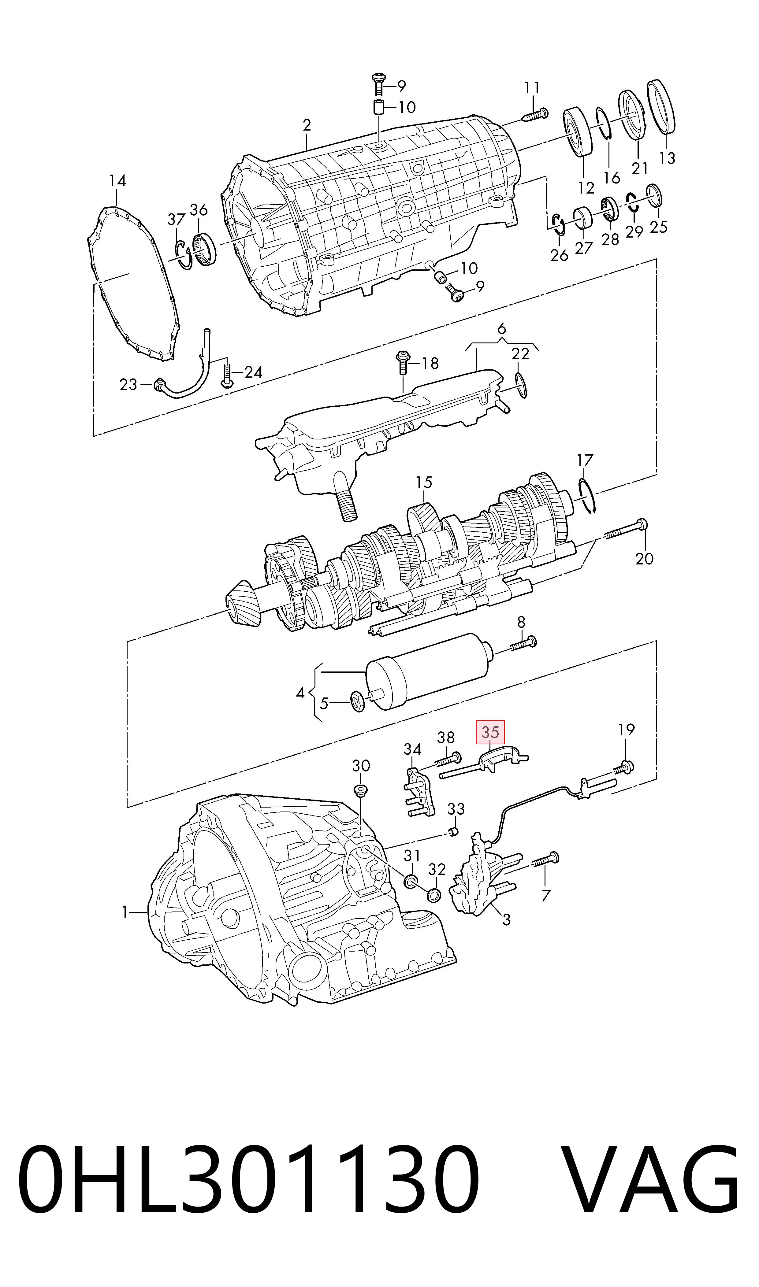 0HL301130 VAG