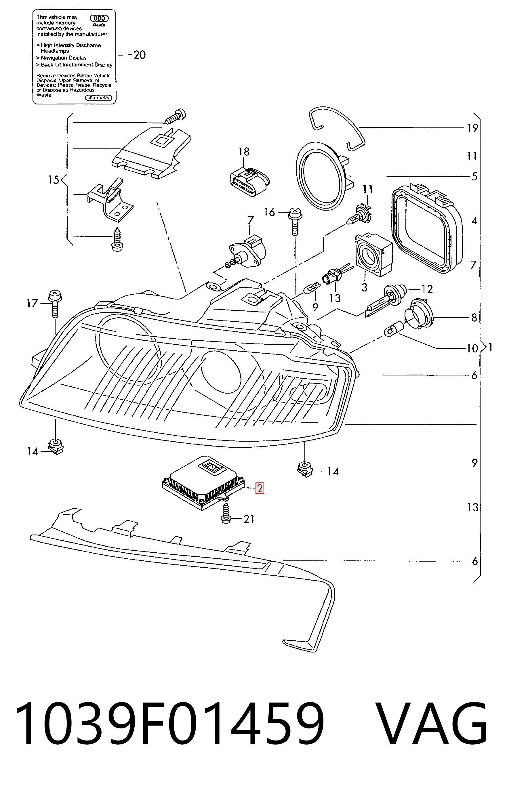 Unidad de control de xenón Peugeot/Citroen 00006224V2 precio, desde 86,11 EUR