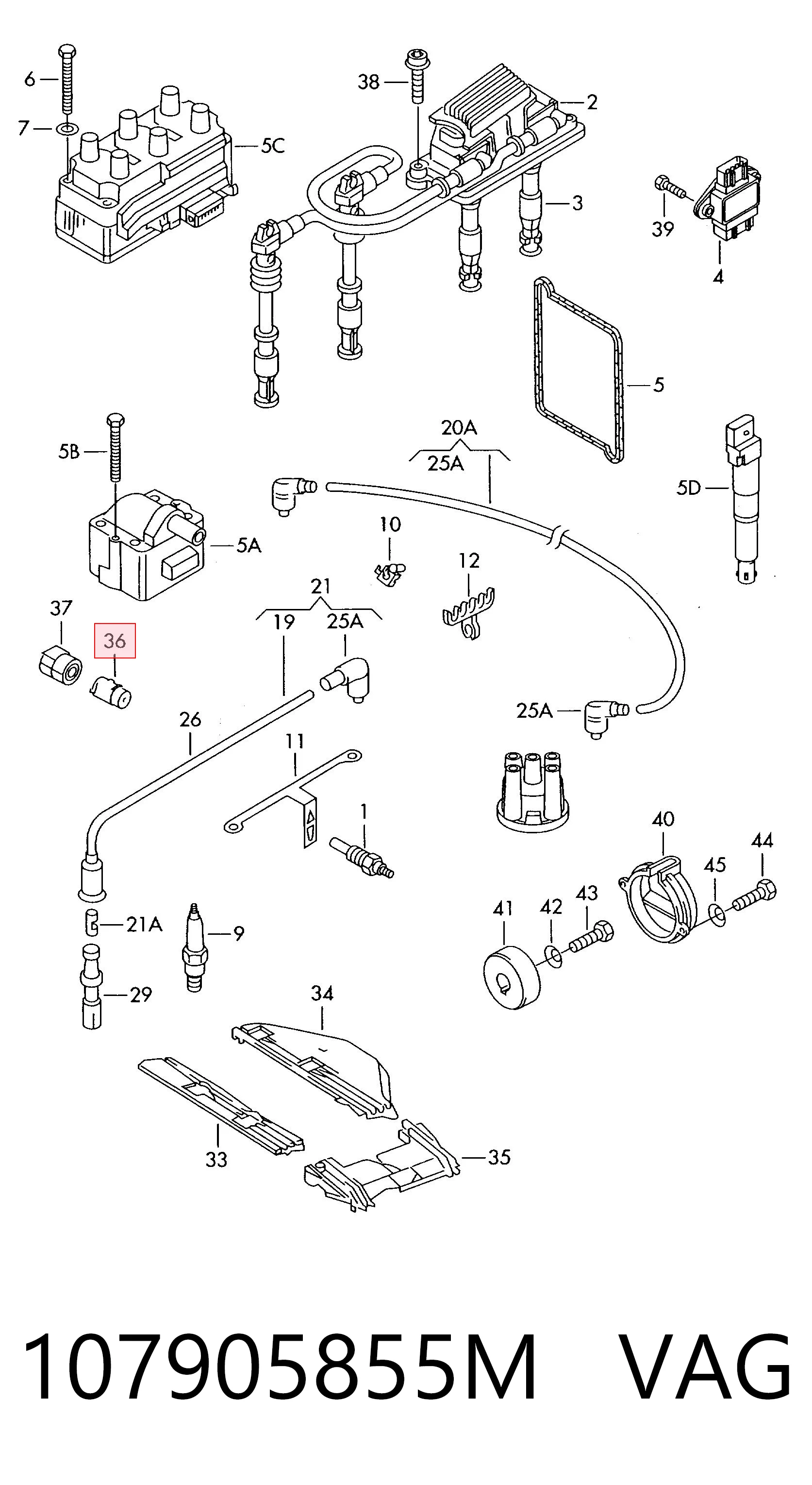 Cilindro de cierre, cerradura de encendido Volkswagen Sharan I monovolumen (7M8, 7M9, 7M6) (1995 - 2010) precio, desde 132,01 EUR