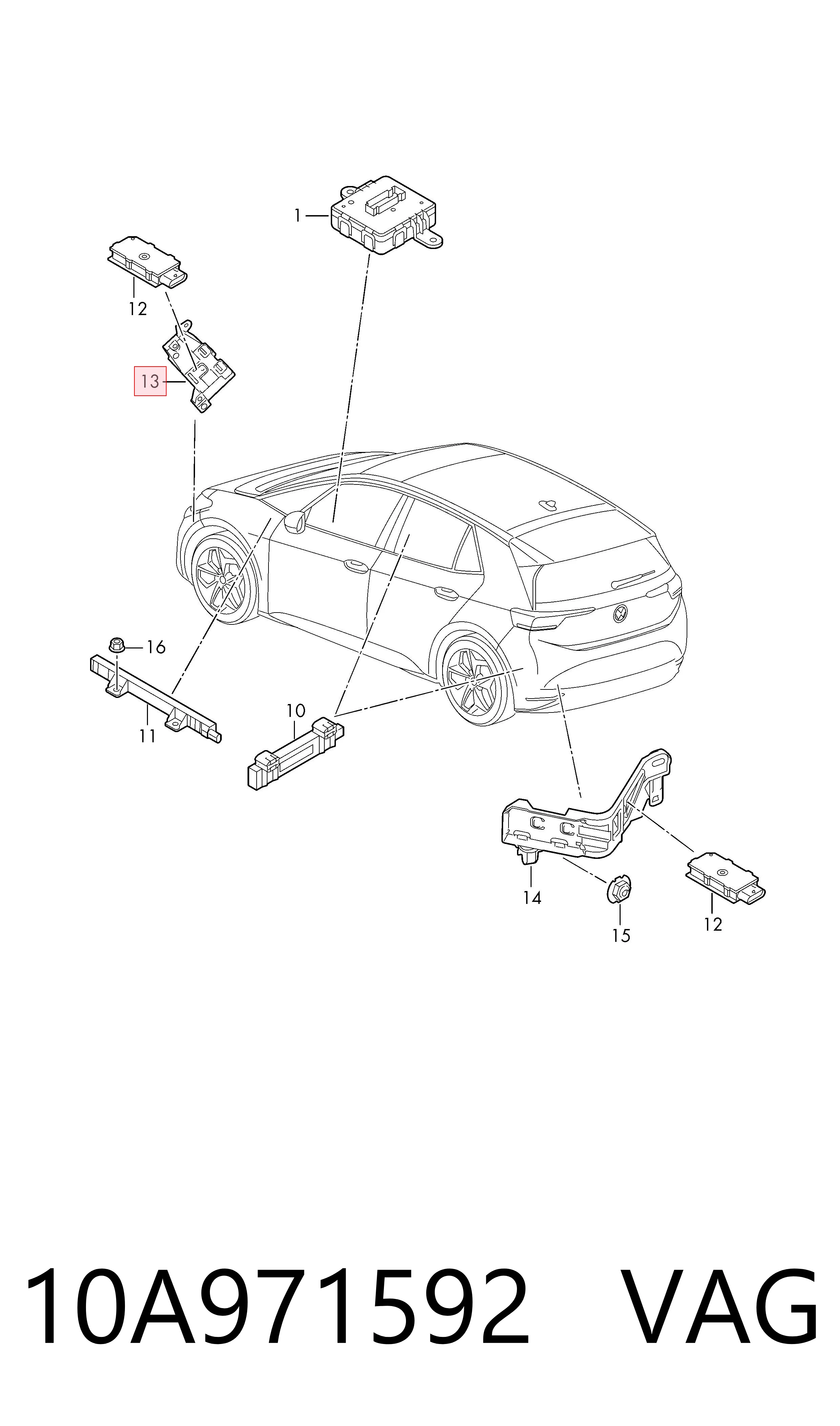  VAG 10A971592 precio, desde 7,80 EUR