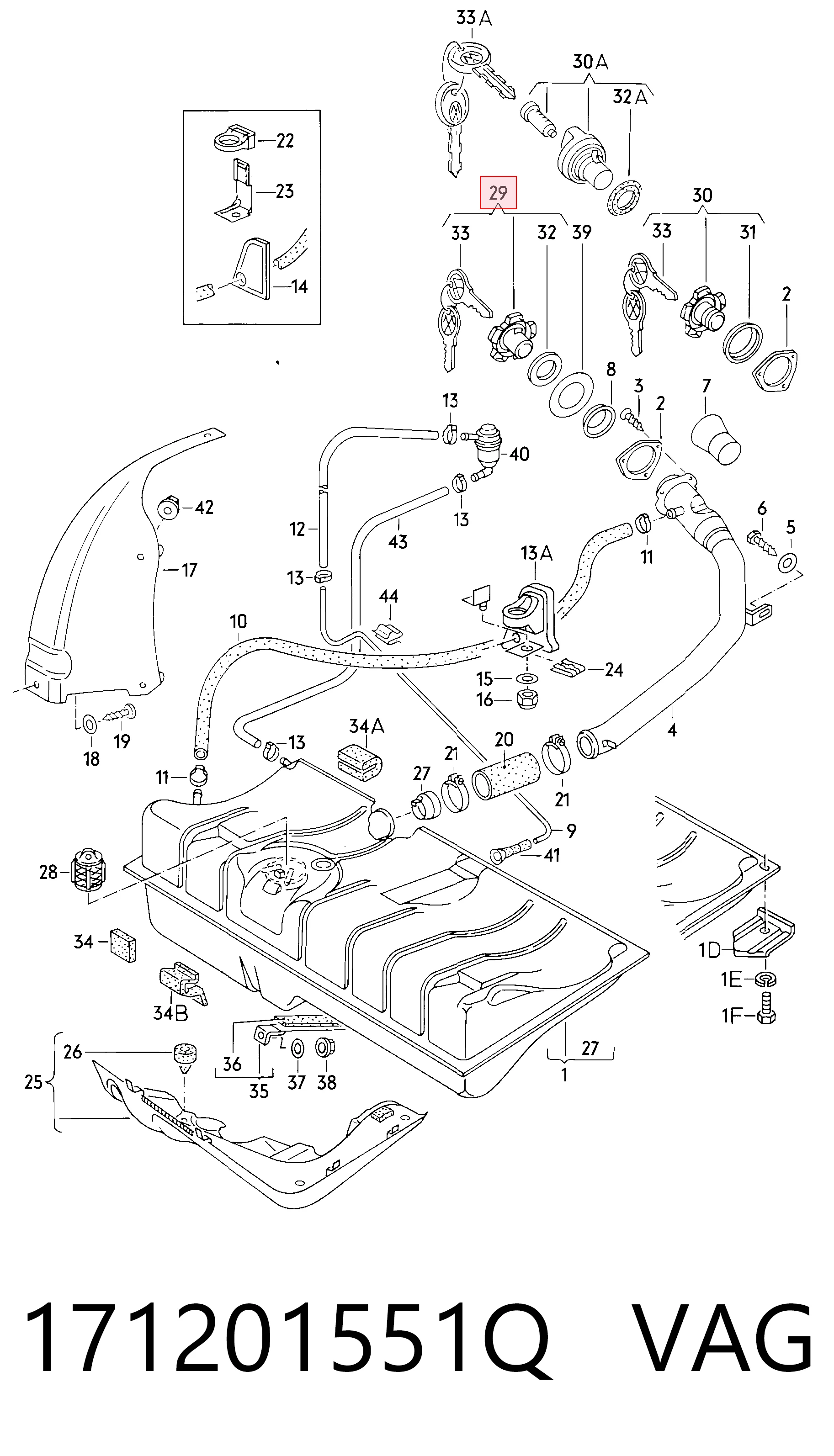 Comprar 0808333 Opel Tapa de depósito de combustible