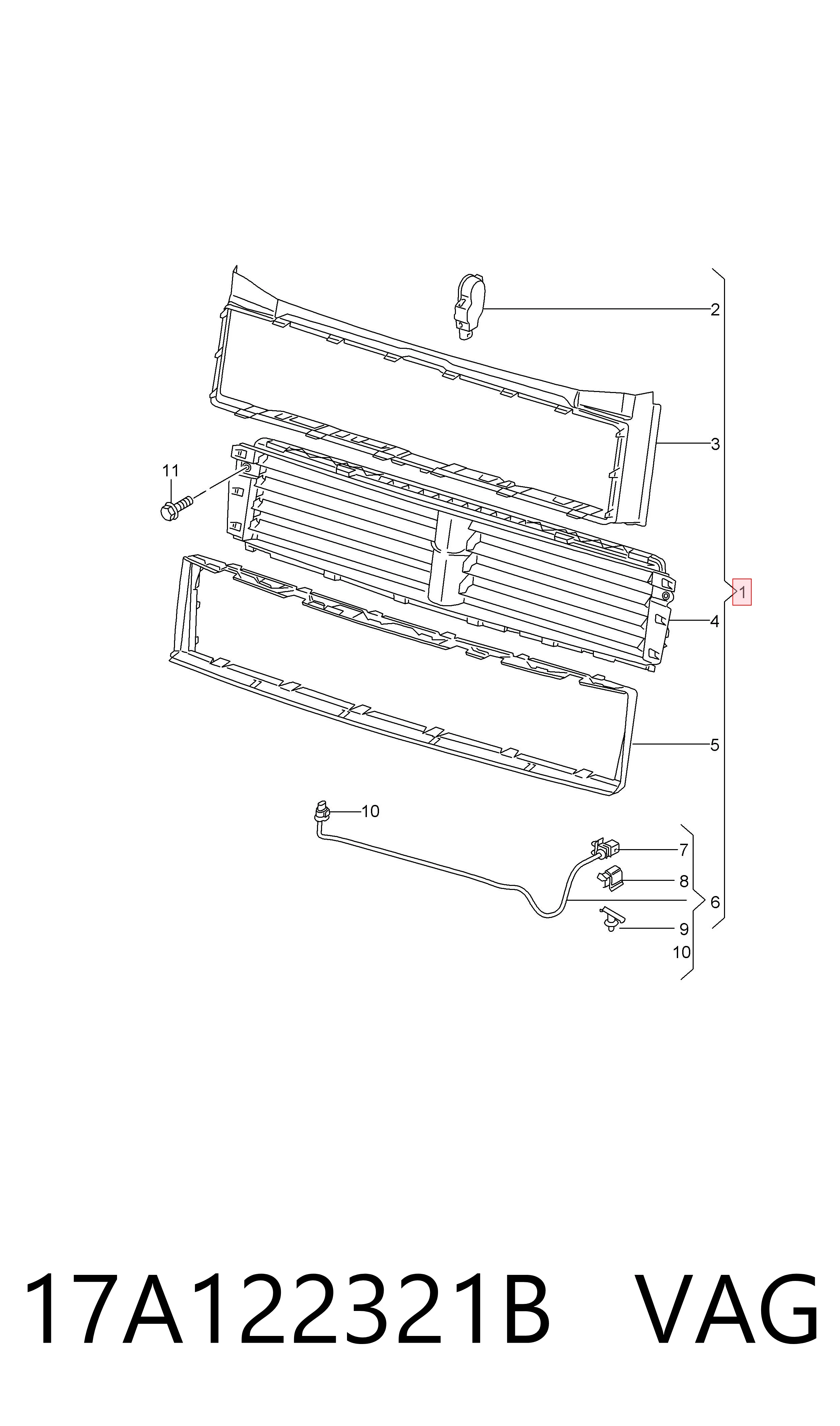 17A122321B VAG