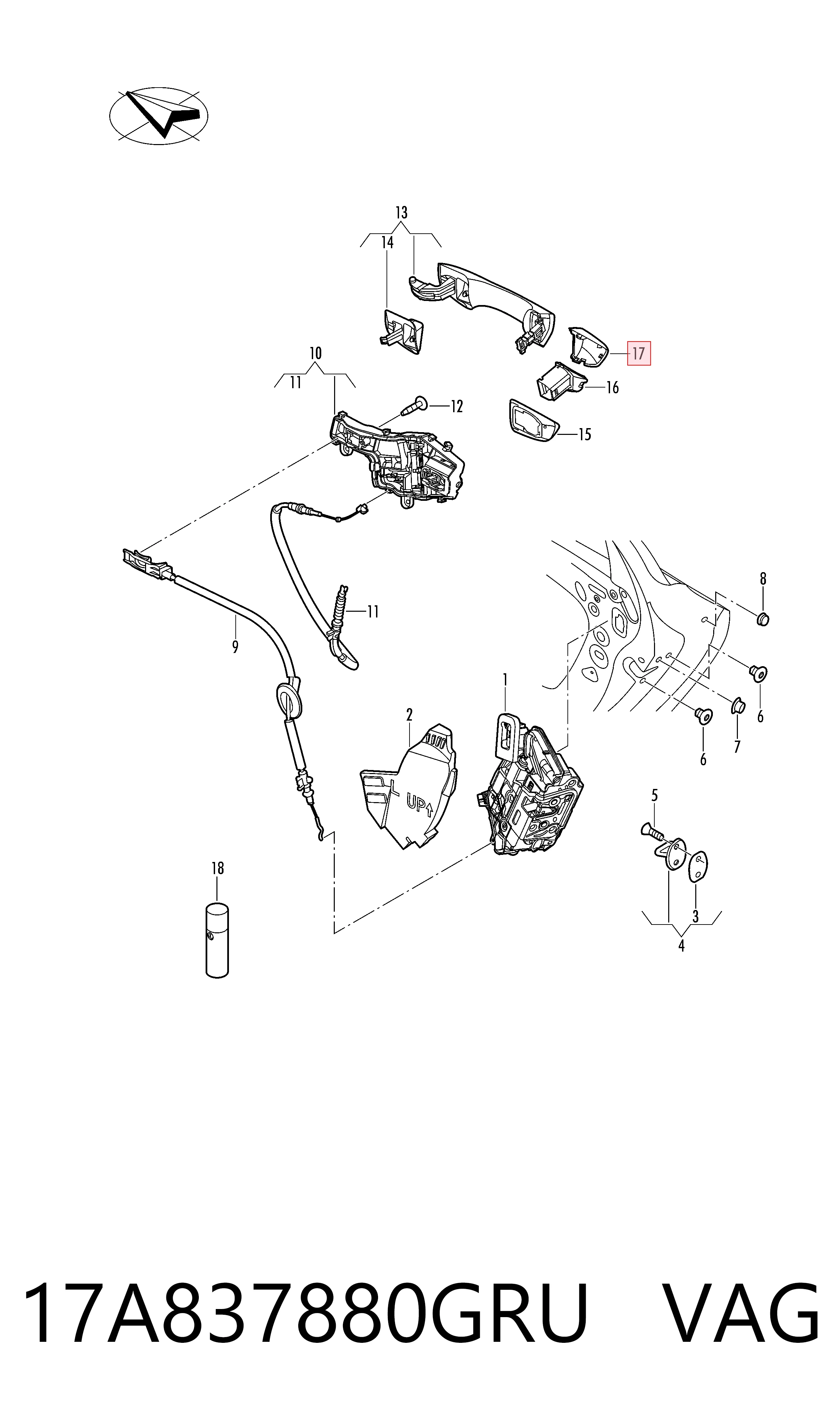 17A837880GRU VAG