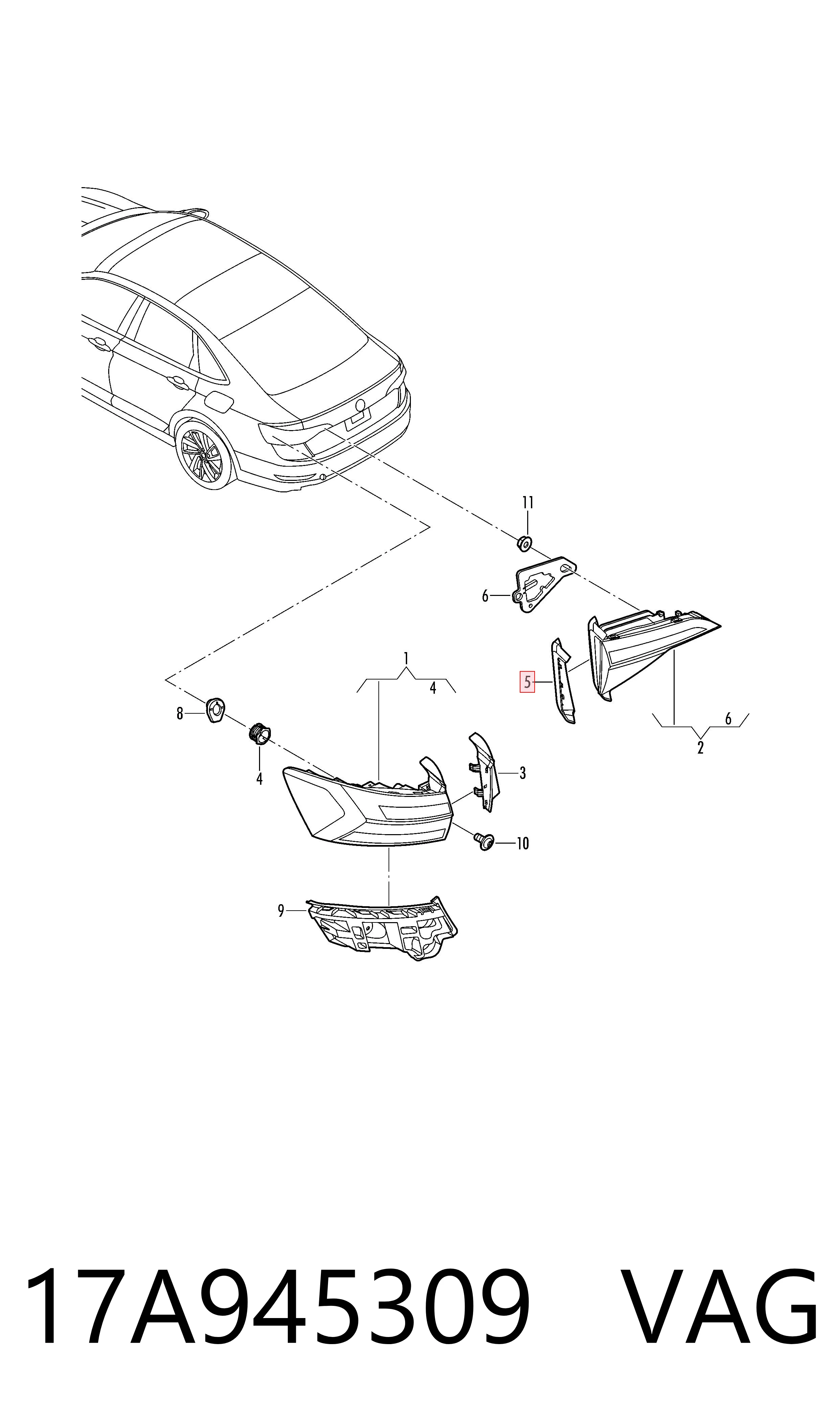 17A945309 VAG