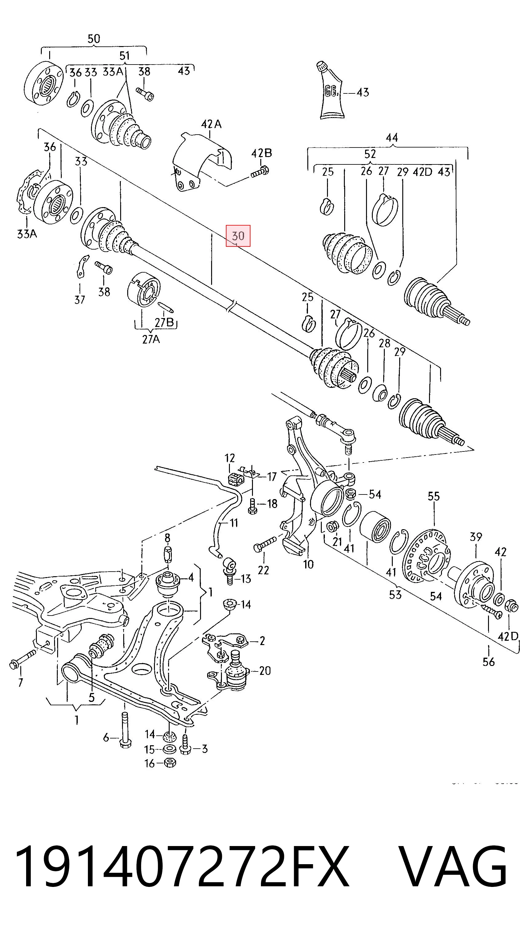 191407272FX VAG