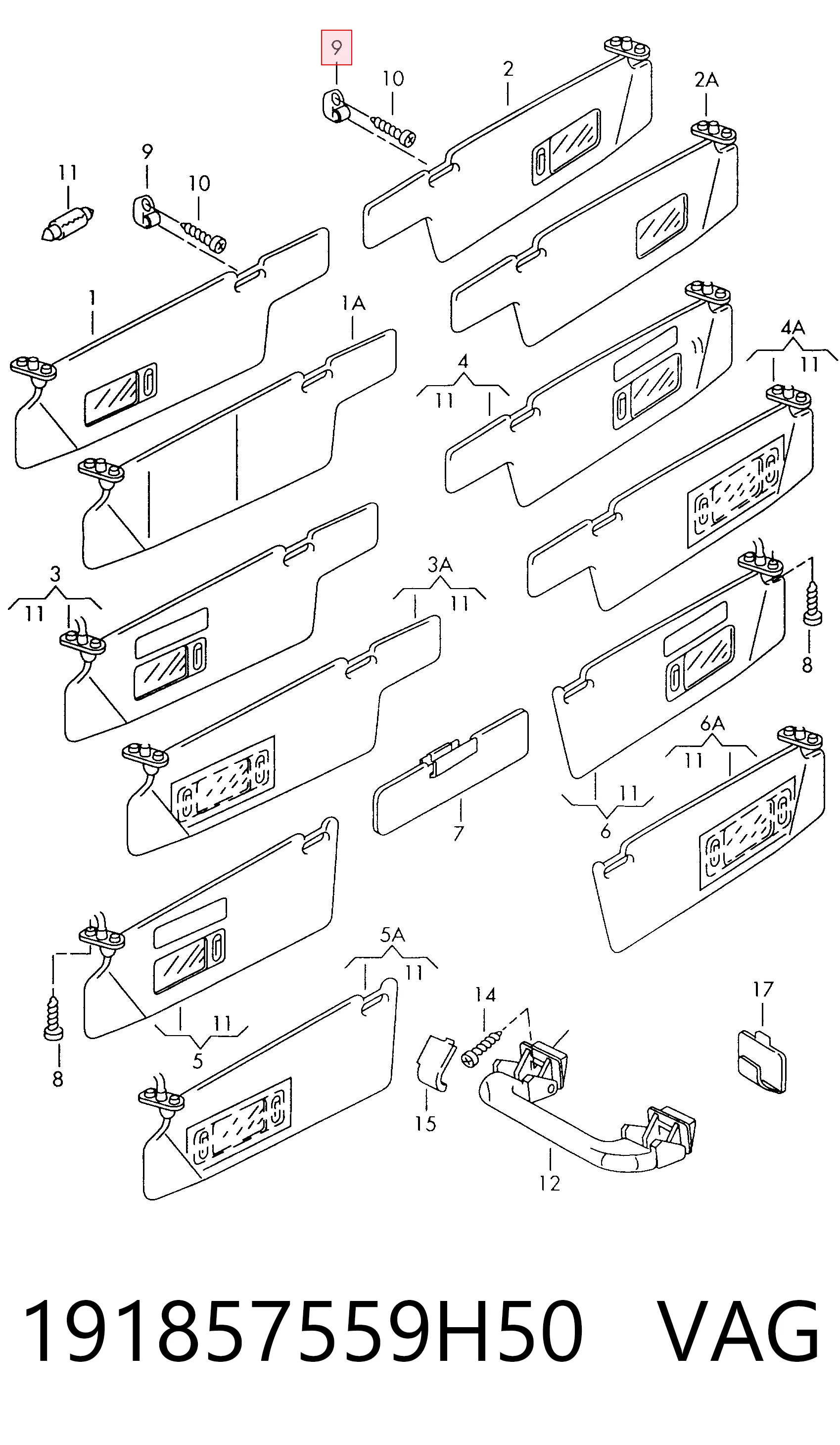 191857559H50 VAG
