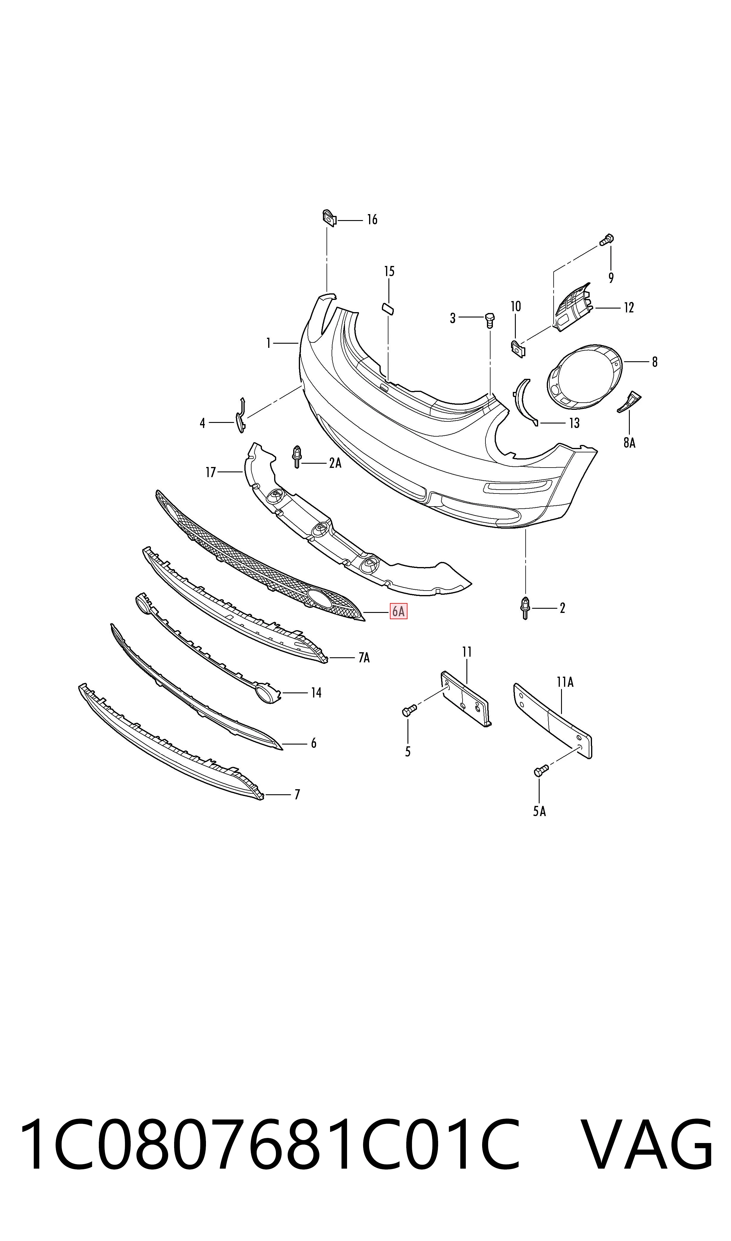 1C0807681C01C VAG
