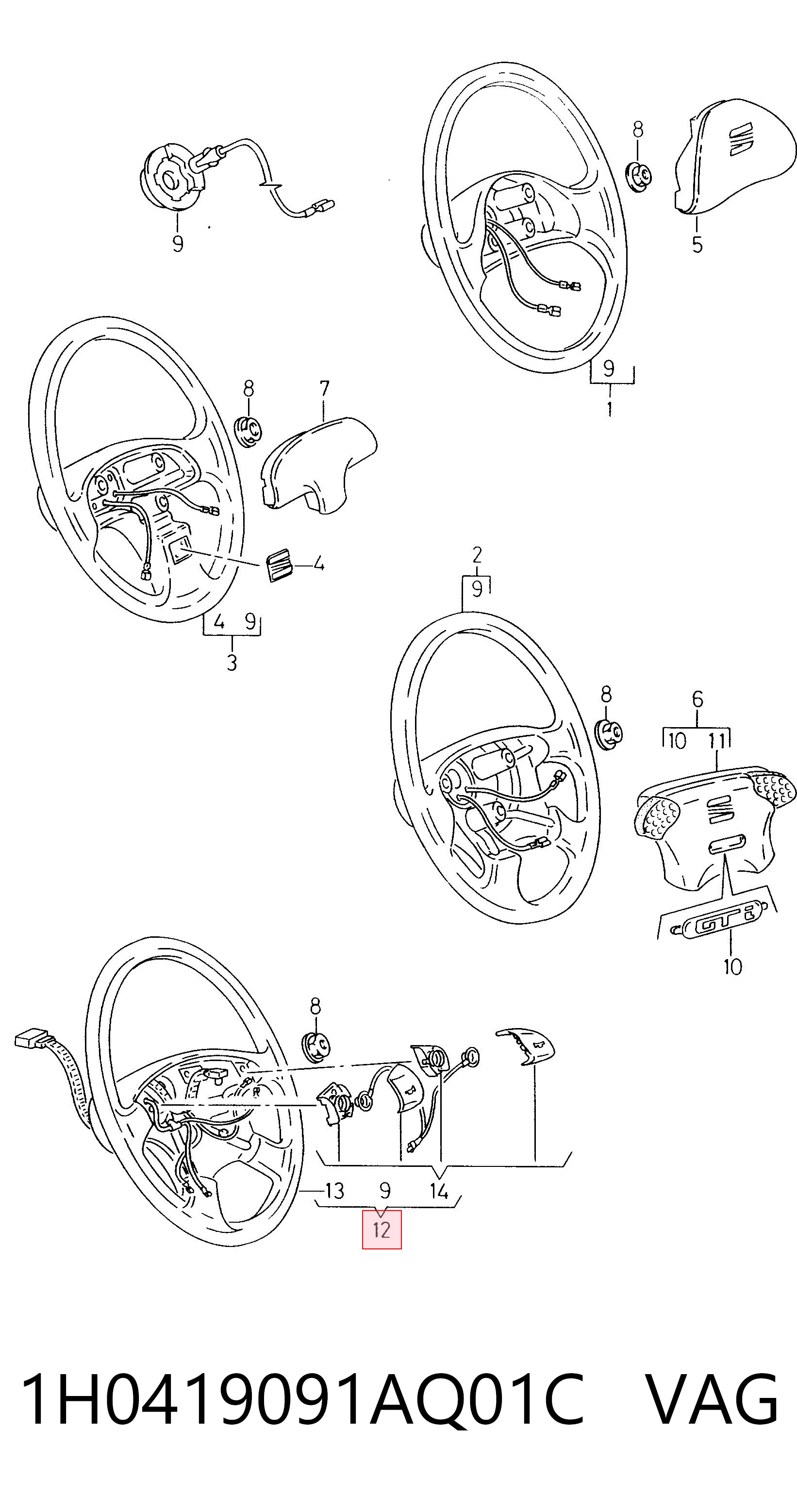 1H0419091AQ01C VAG