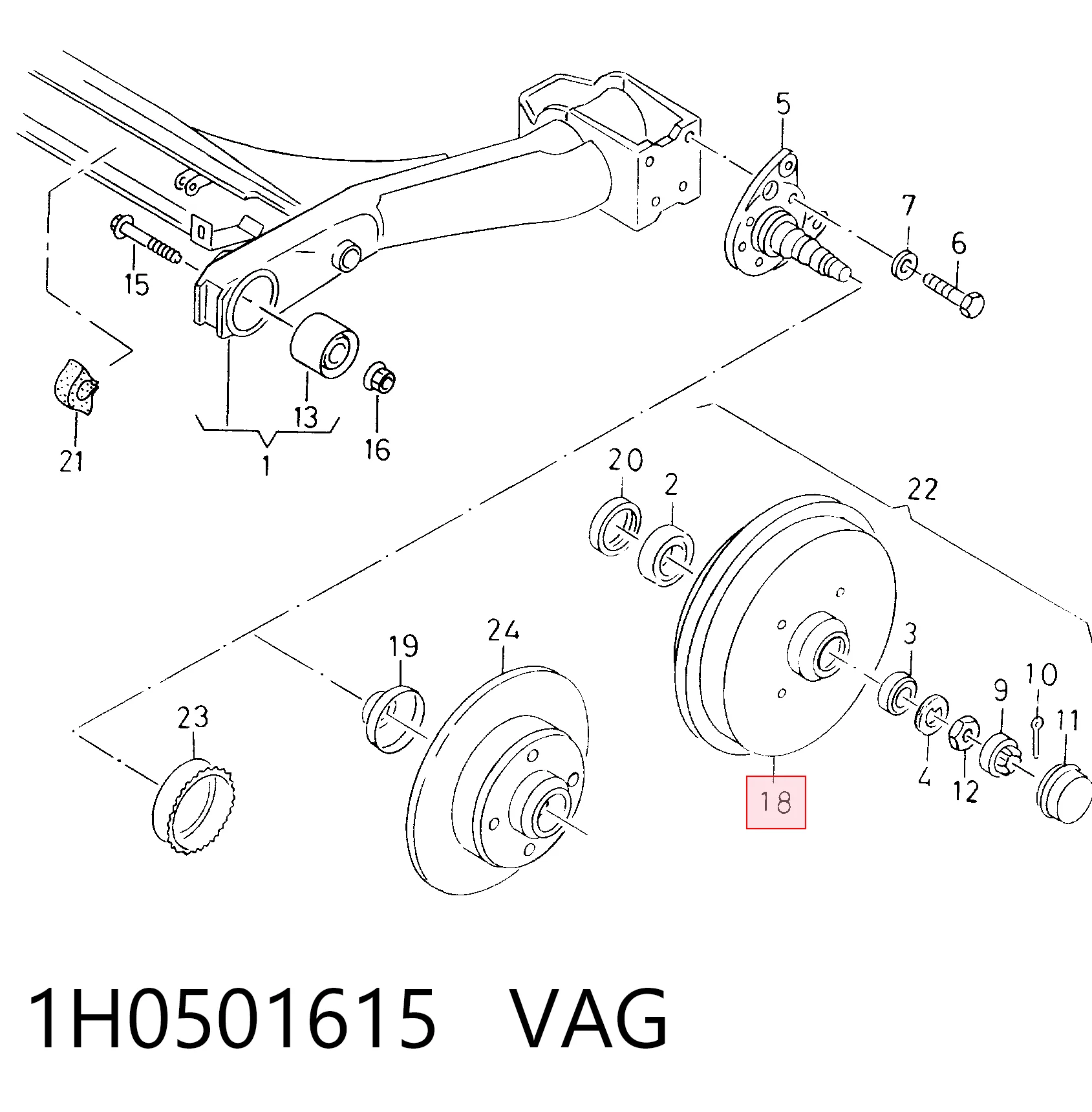 1H0501615 VAG