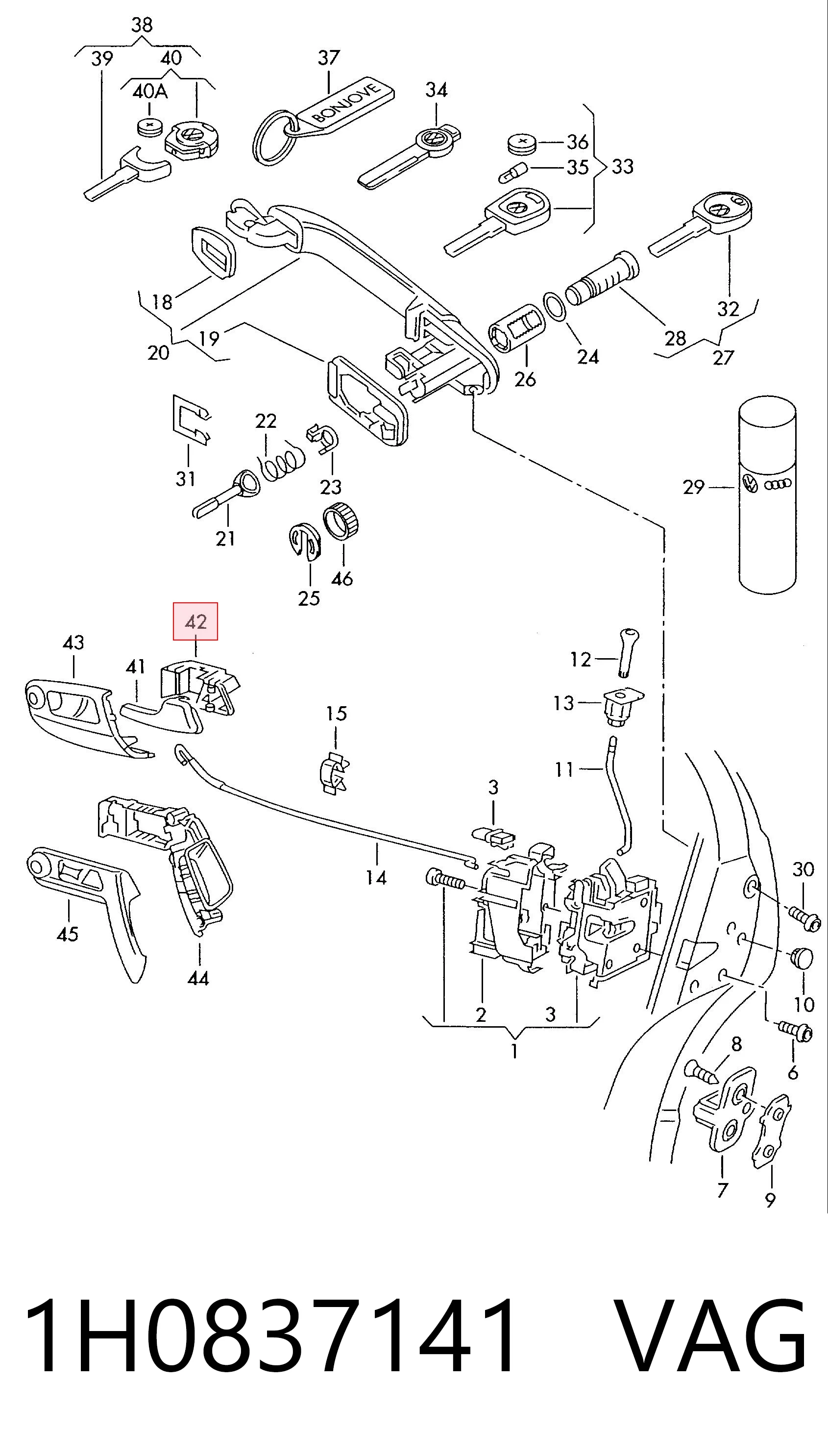 1H0837141 VAG 