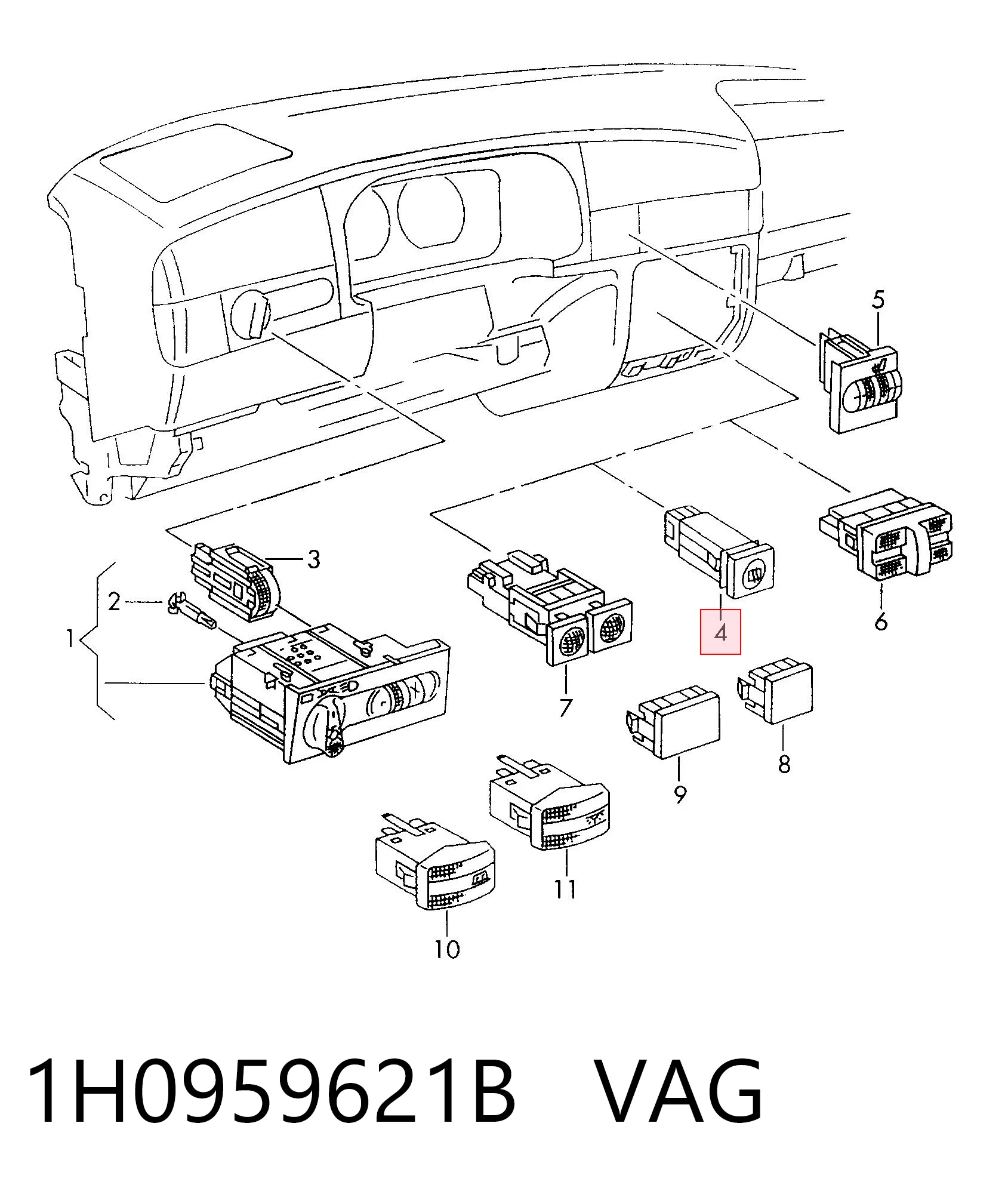 1H0959621B VAG