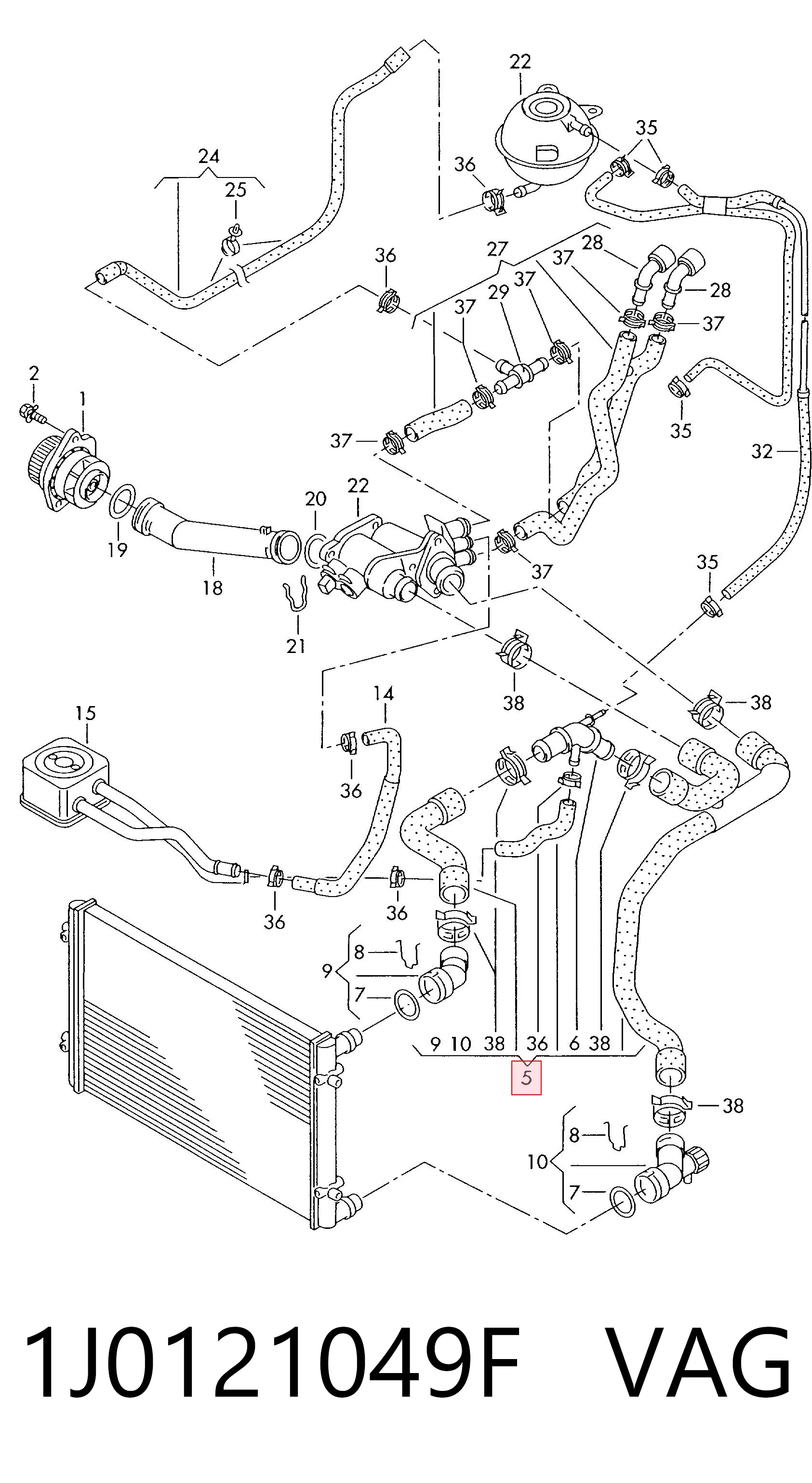 1J0121049F VAG