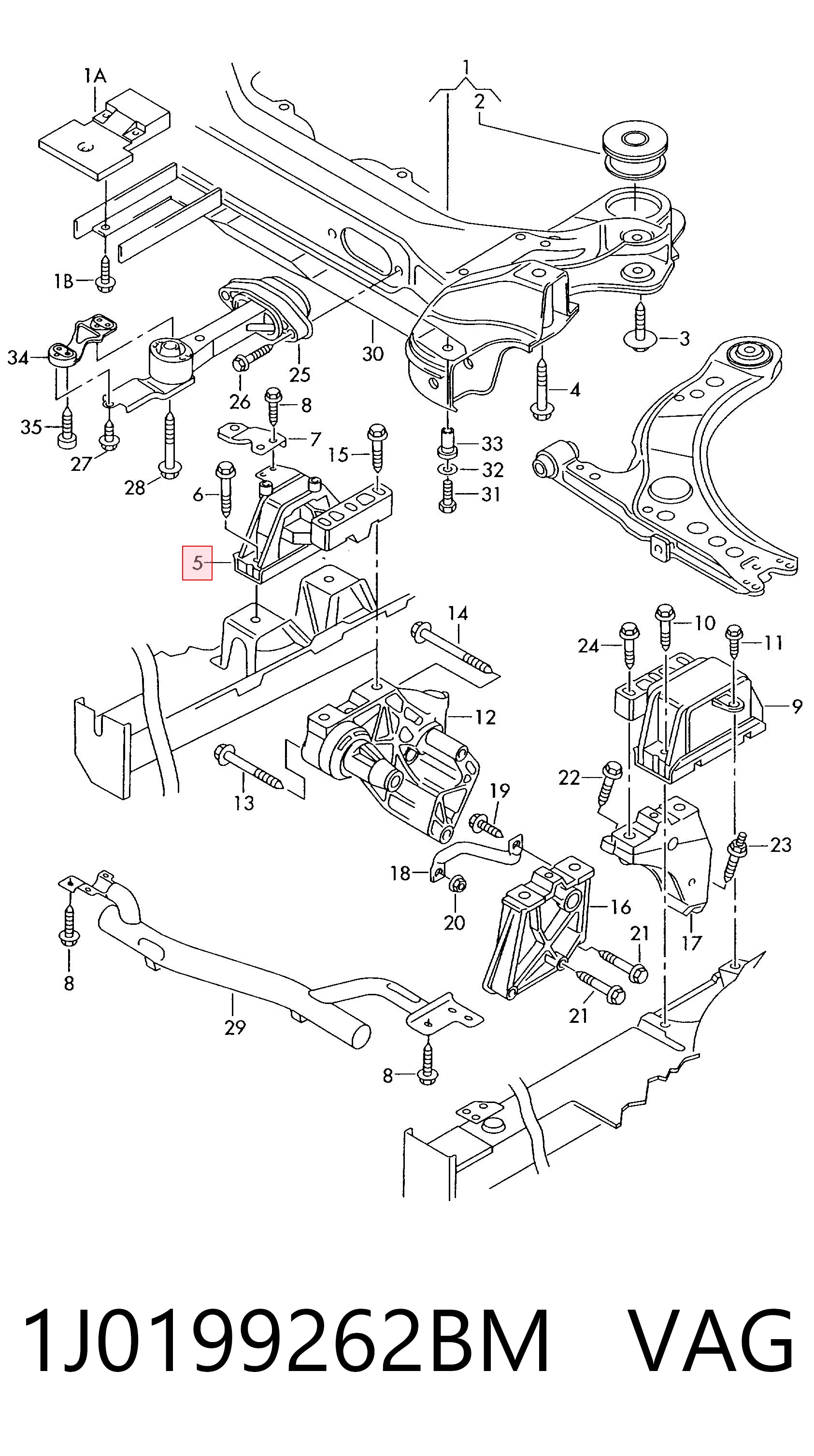 1J0199262BM VAG
