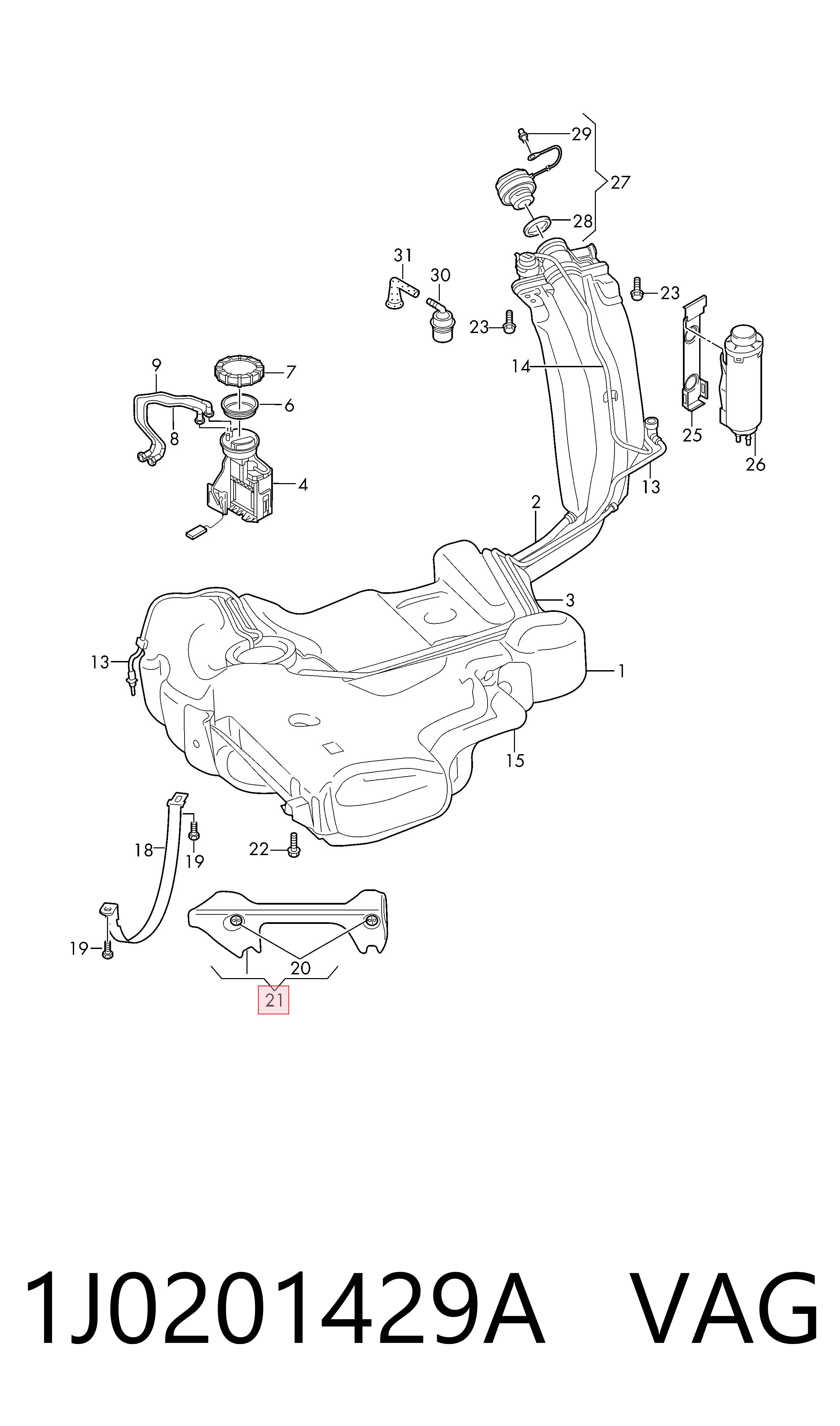 1J0201429A VAG 