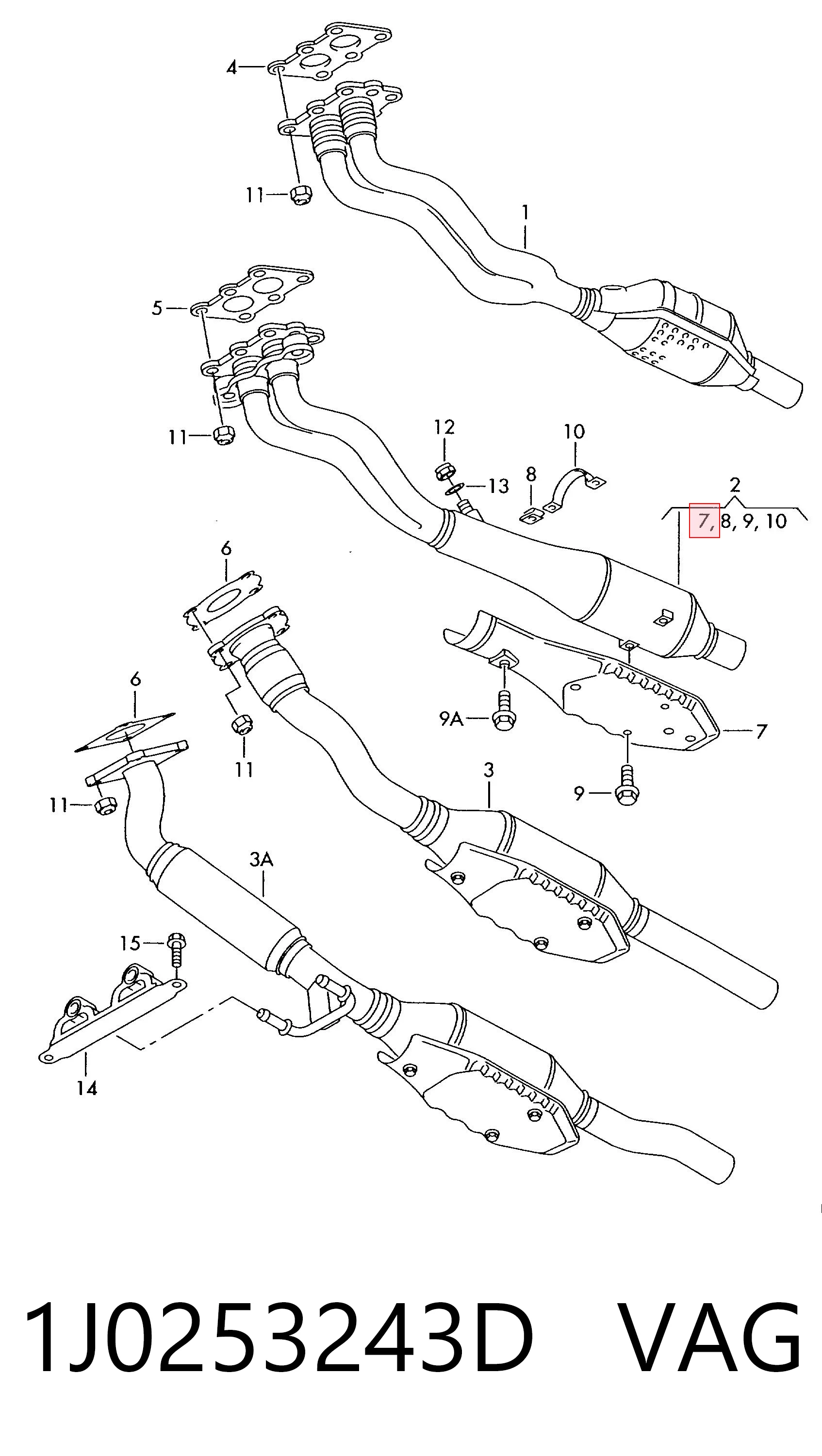 1J0253243D VAG 