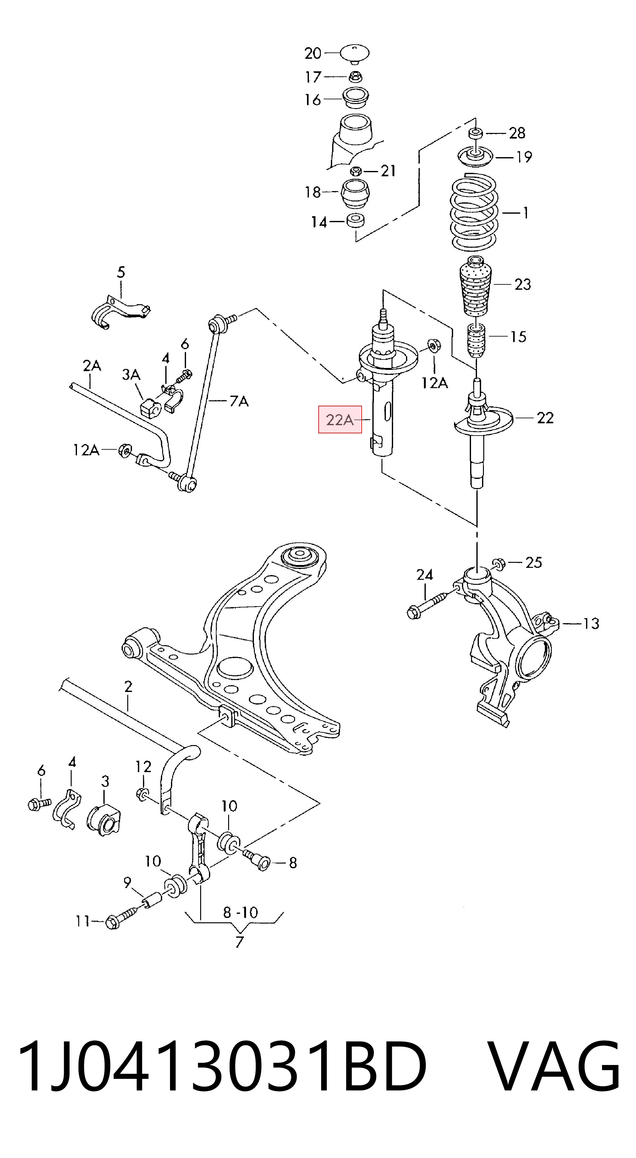 1J0413031BD VAG