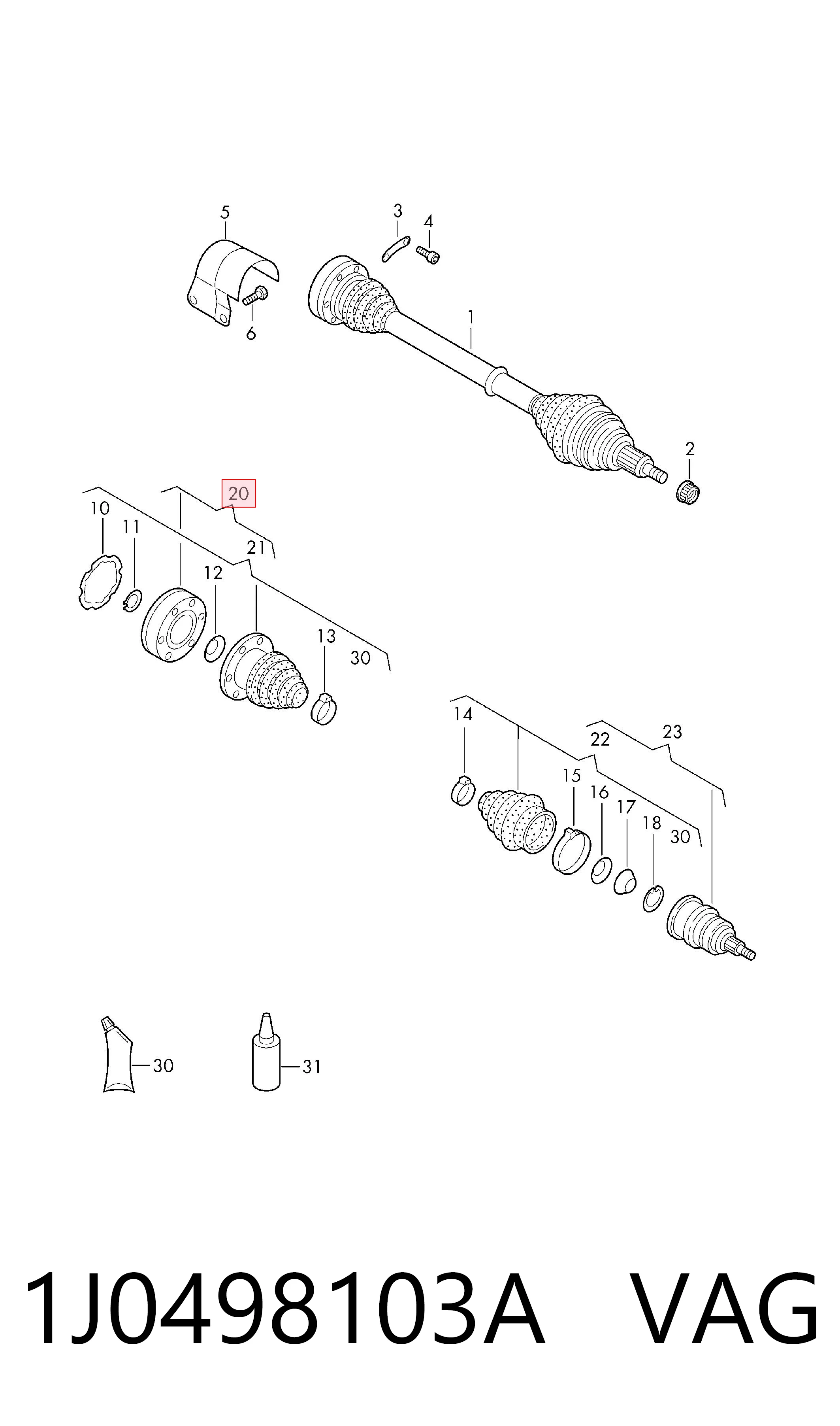 1J0498103A VAG