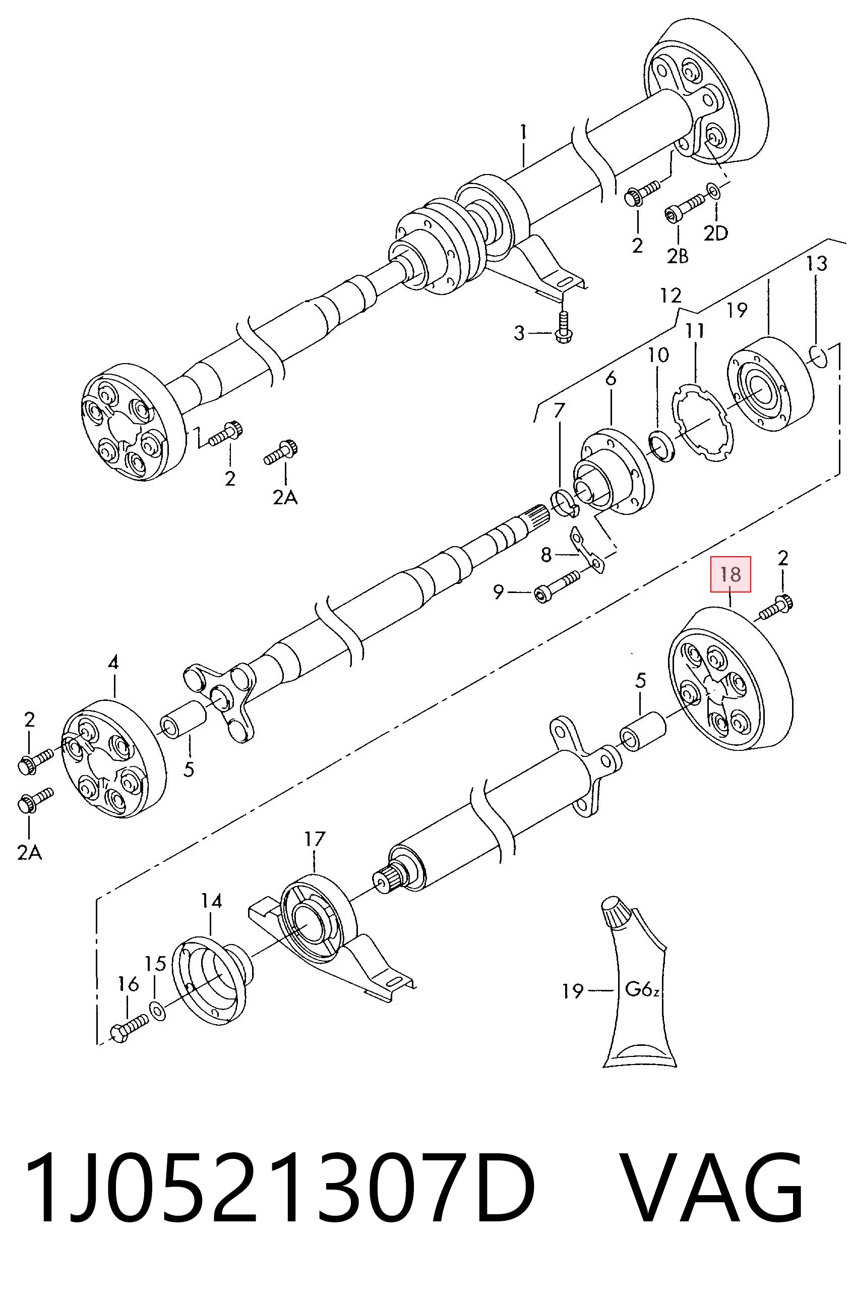 1J0521307D VAG