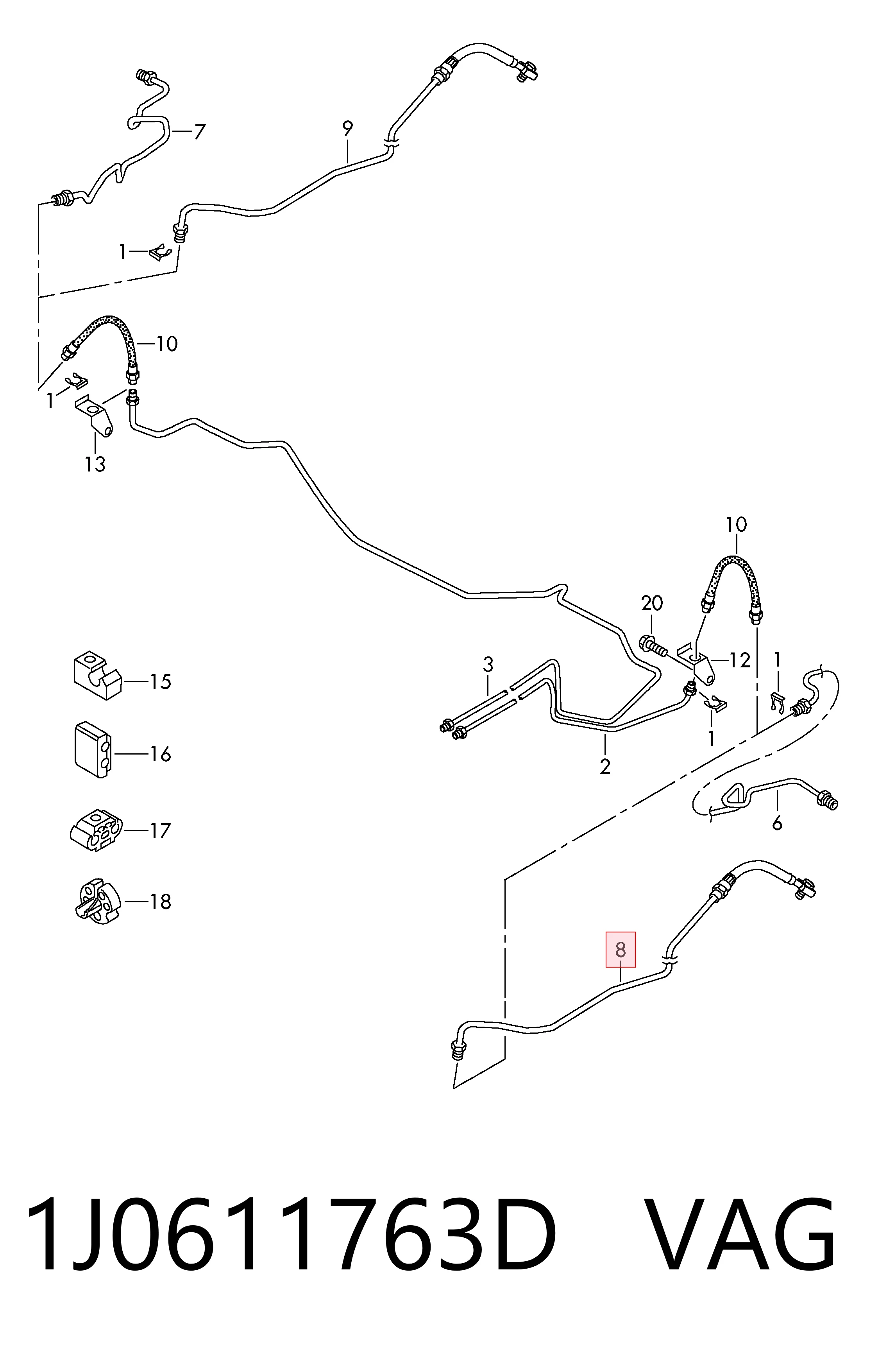 1J0611763D VAG