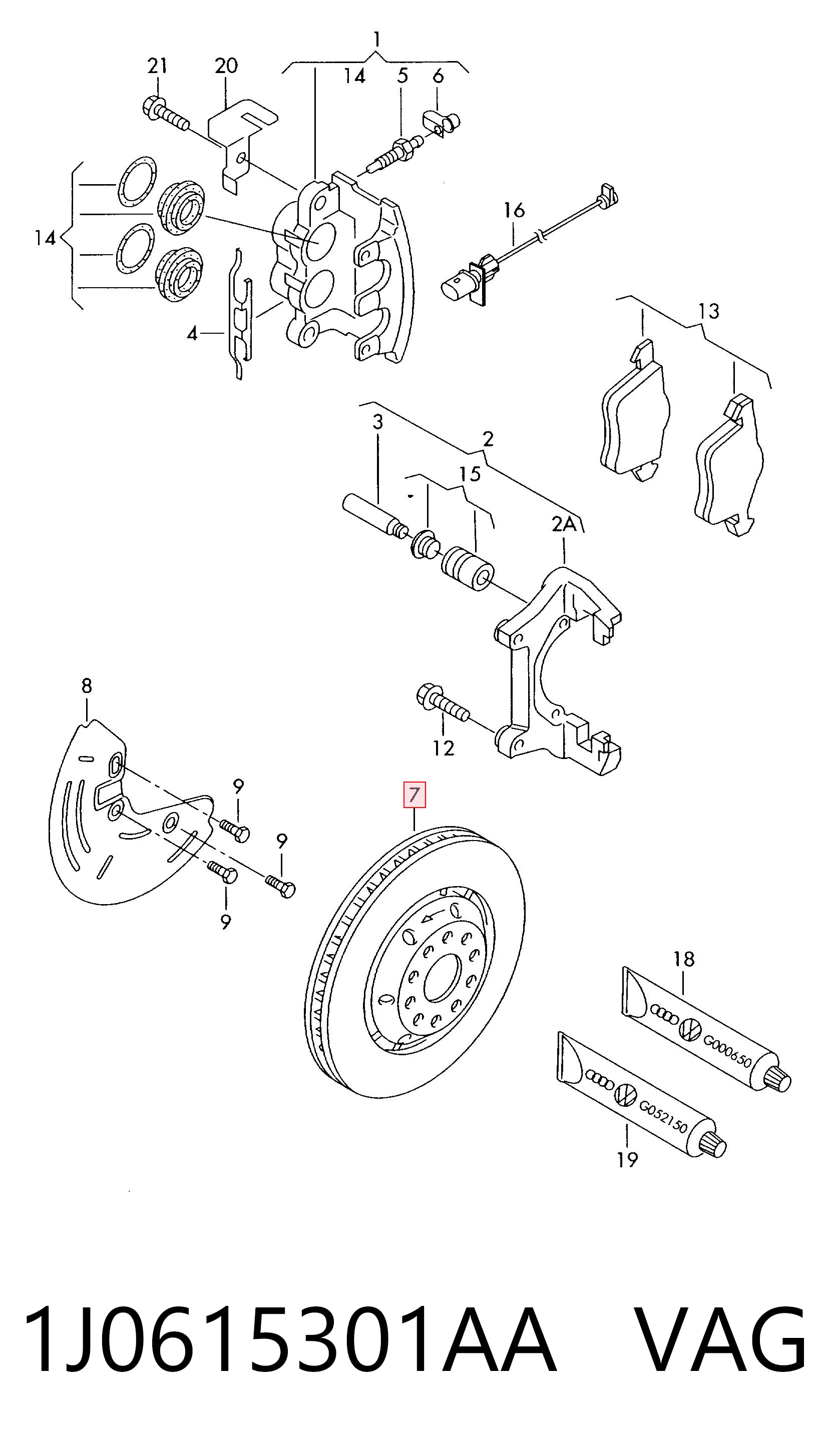 1J0615301AA VAG