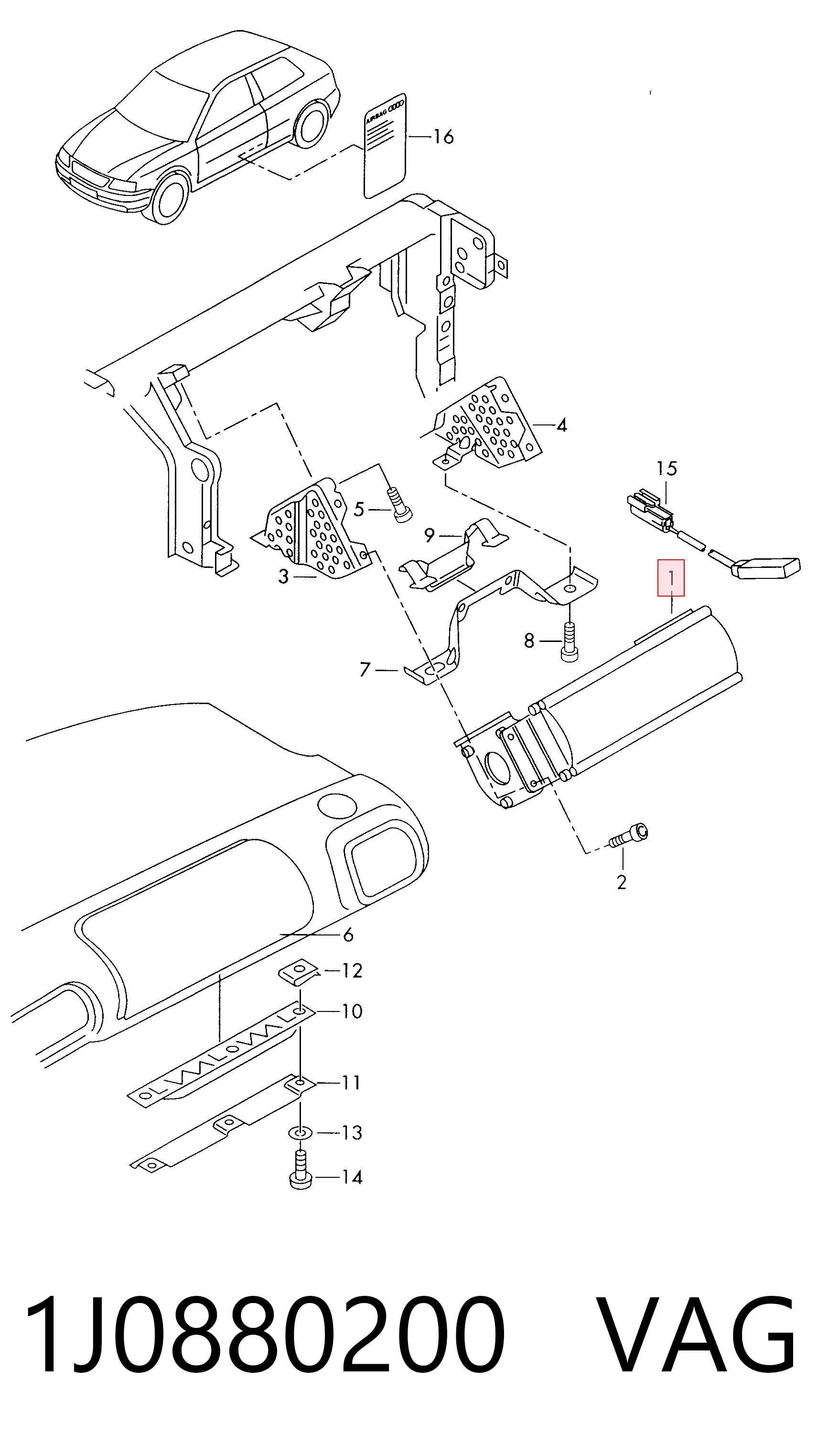 1J0880200 VAG