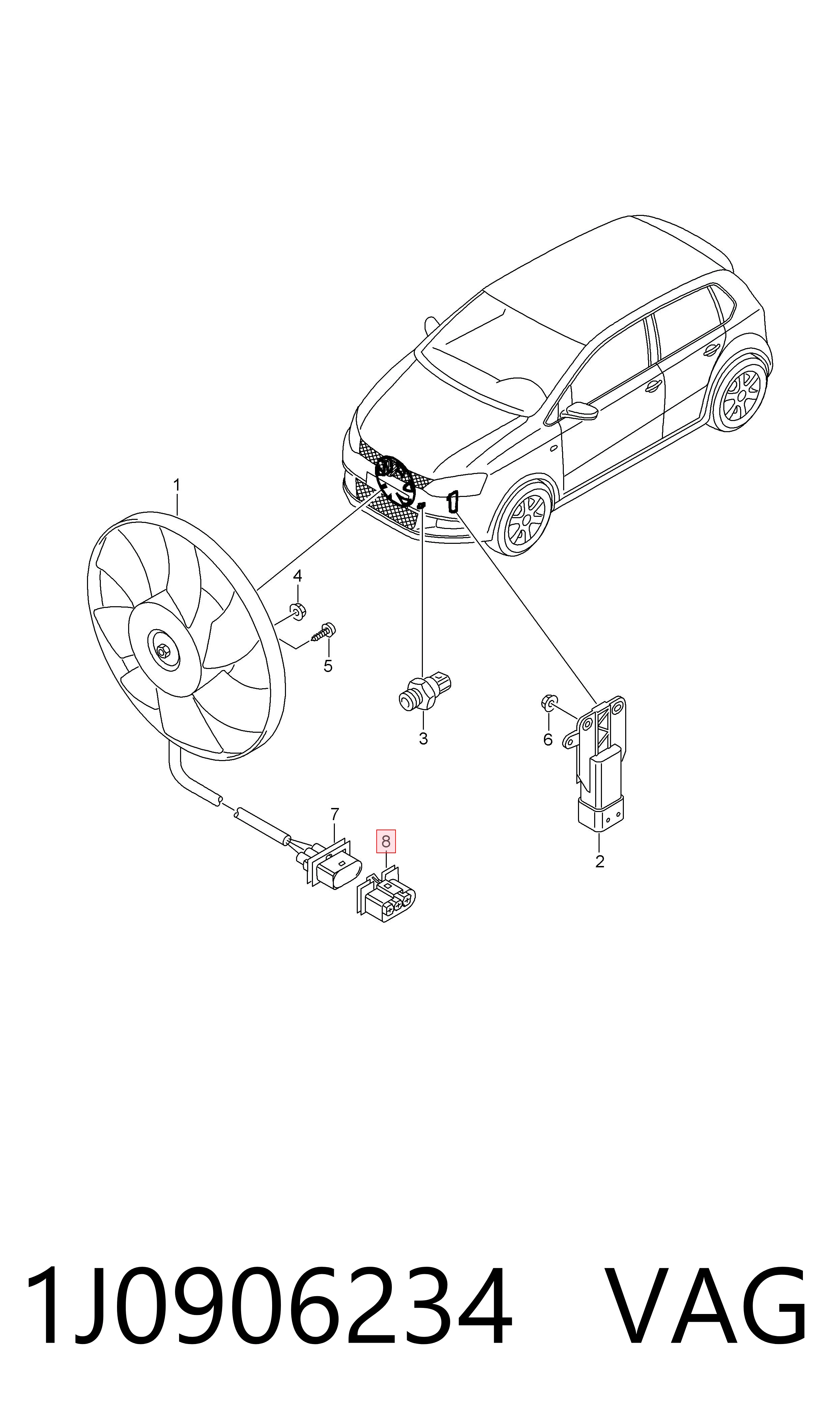  VAG 1J0906234 precio, desde 21,21 EUR