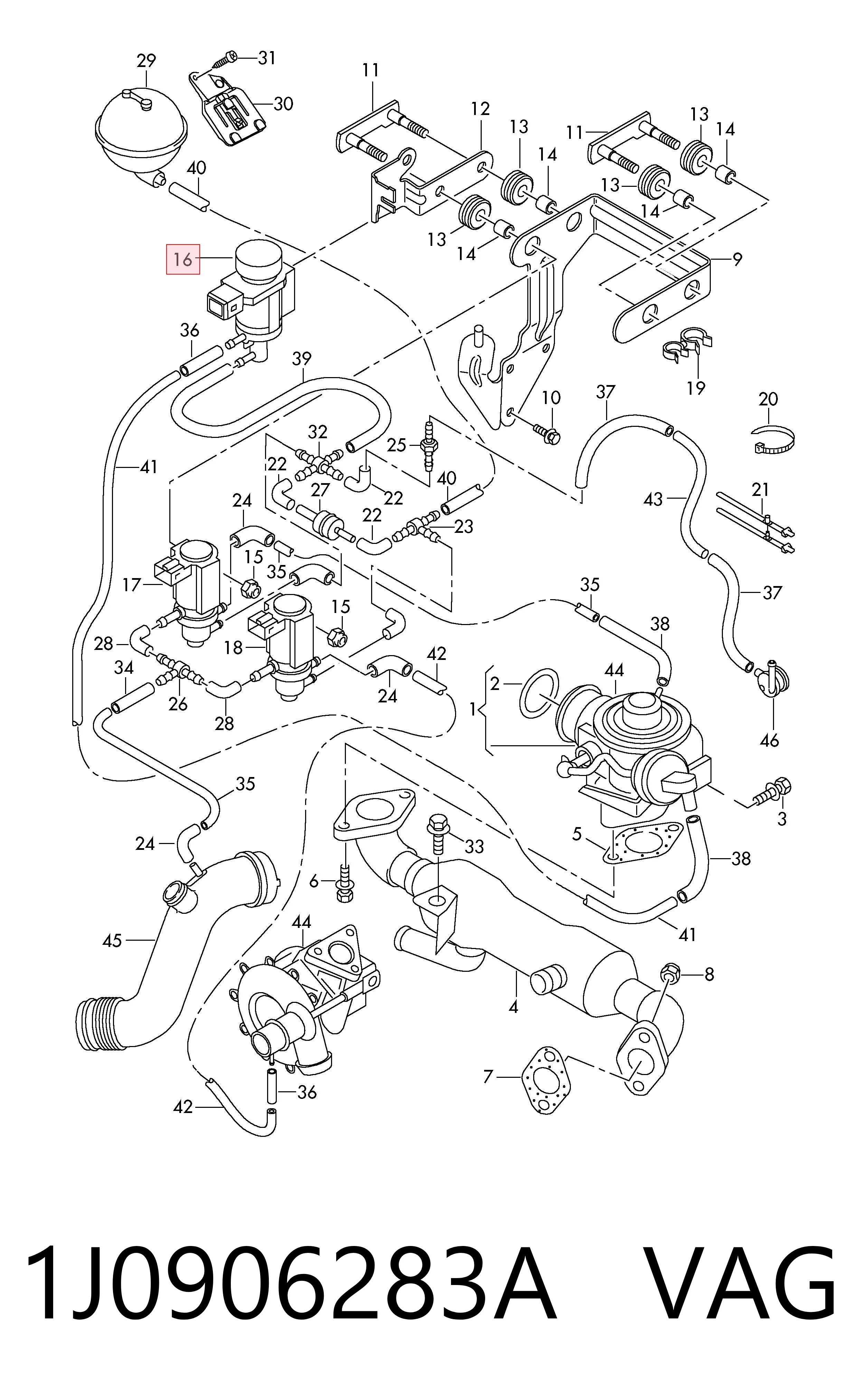 1J0906283A VAG
