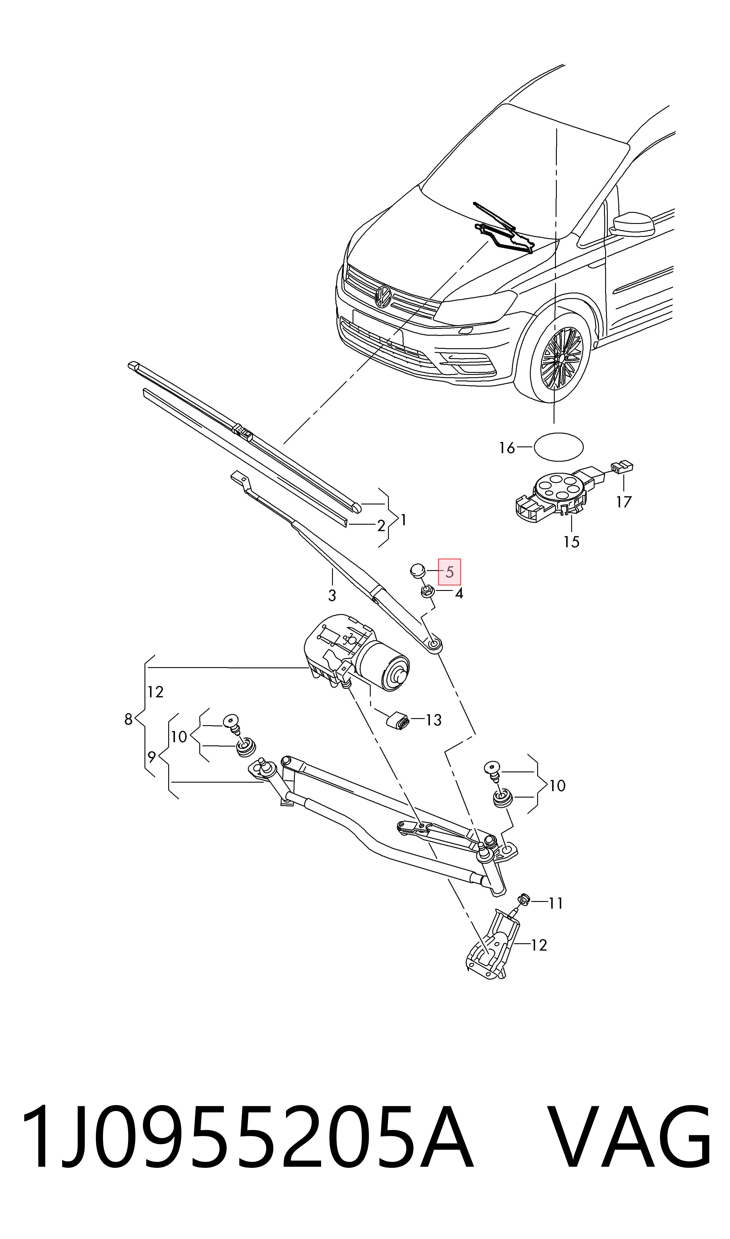 1J0955205A VAG