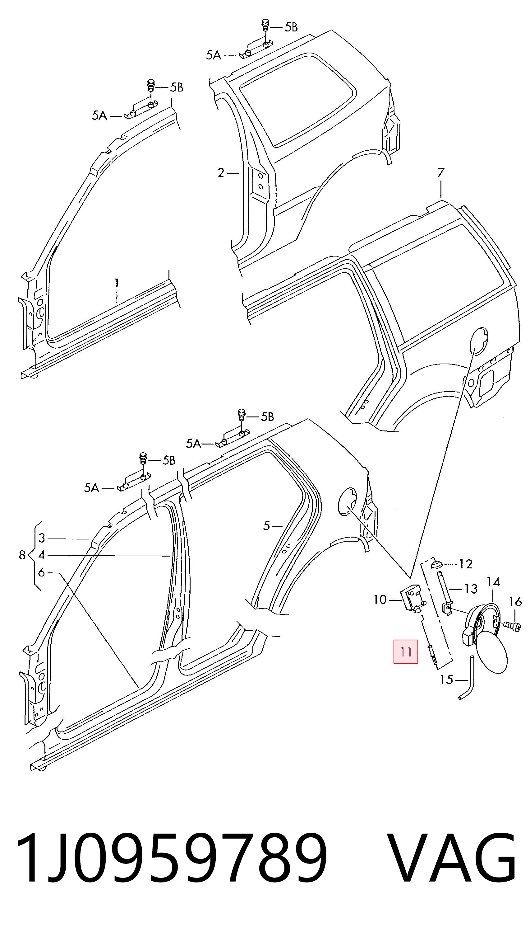 1J0959789 VAG