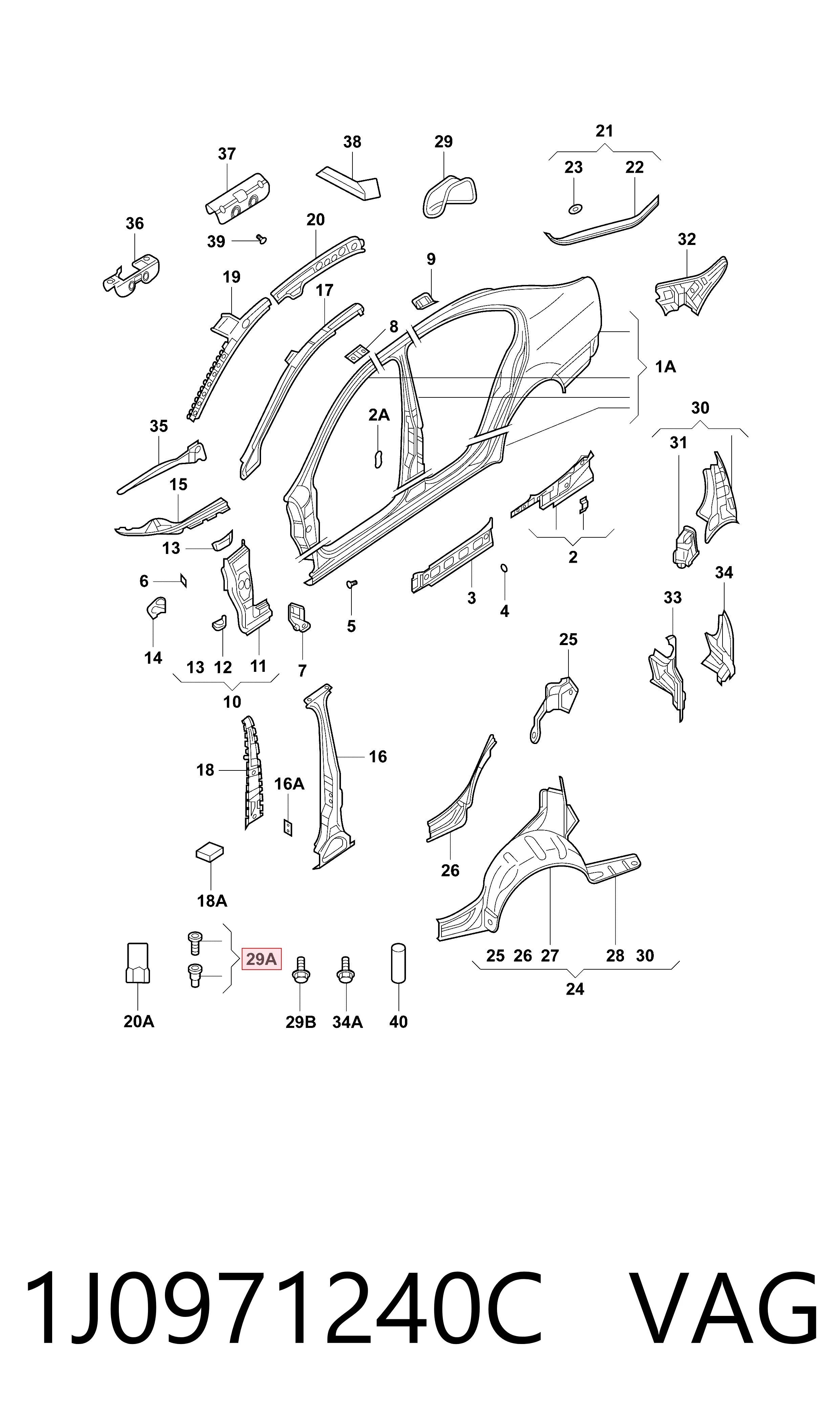 1J0971240C VAG
