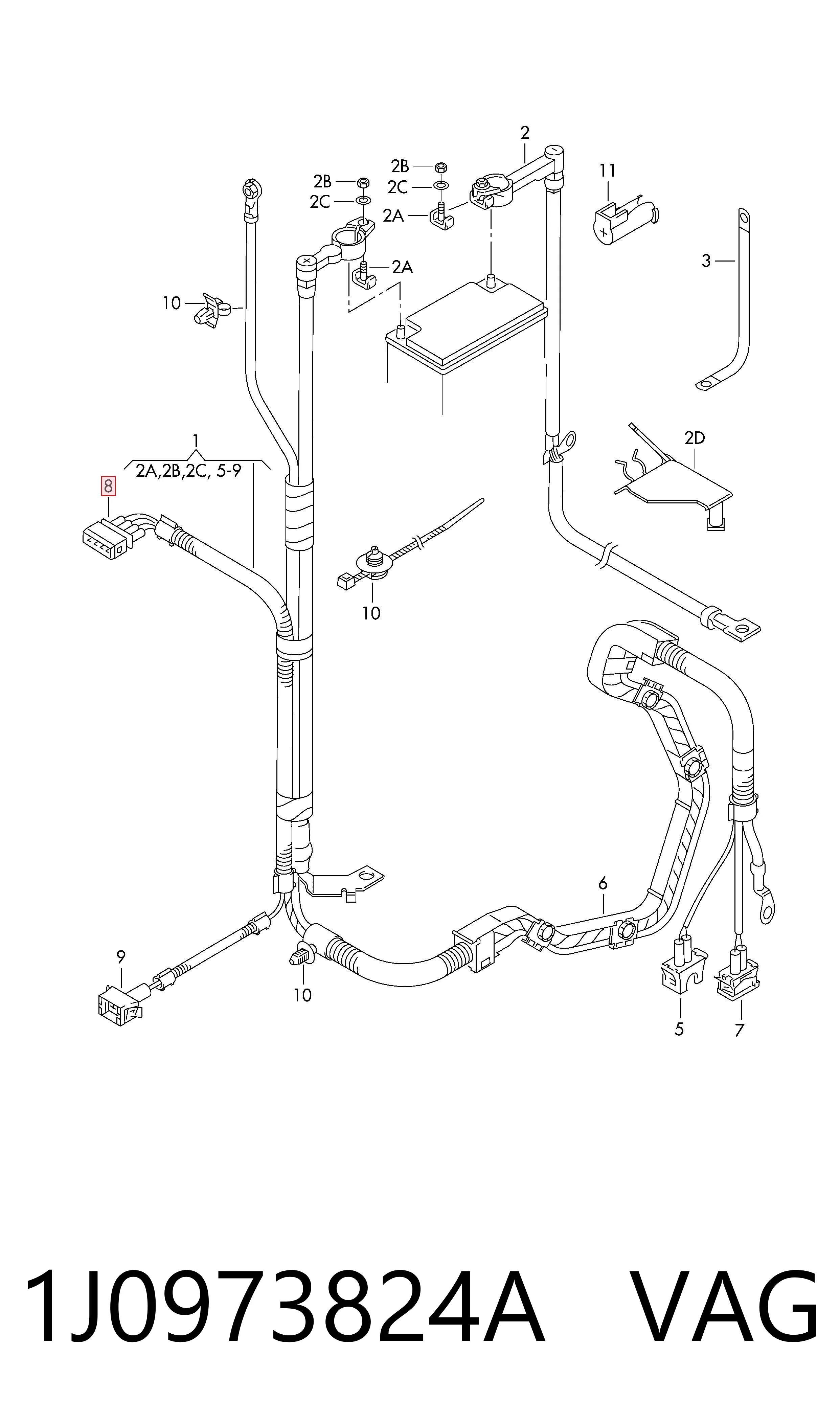 1J0973824A VAG 