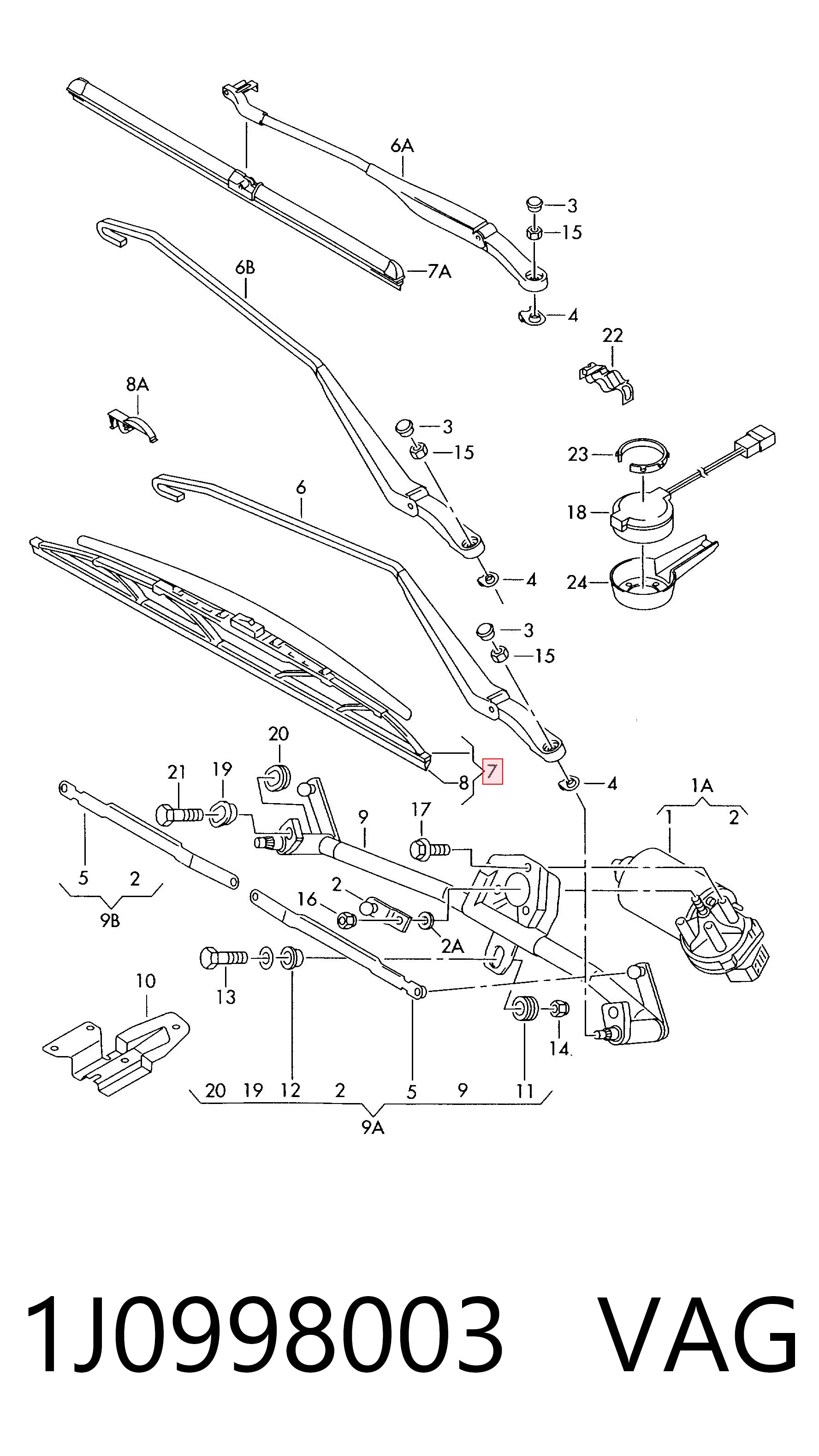 1J0998003 VAG