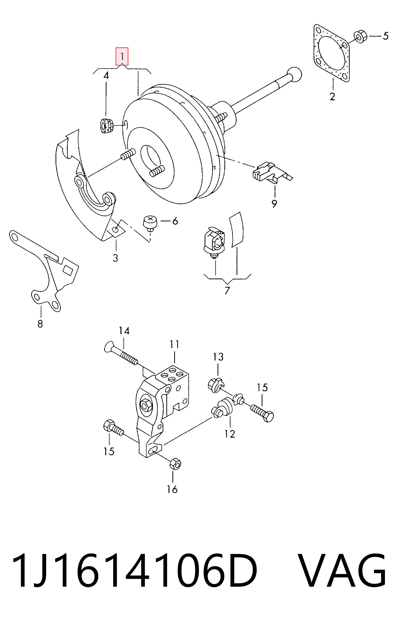 Comprar 3L614002 AND Servofreno