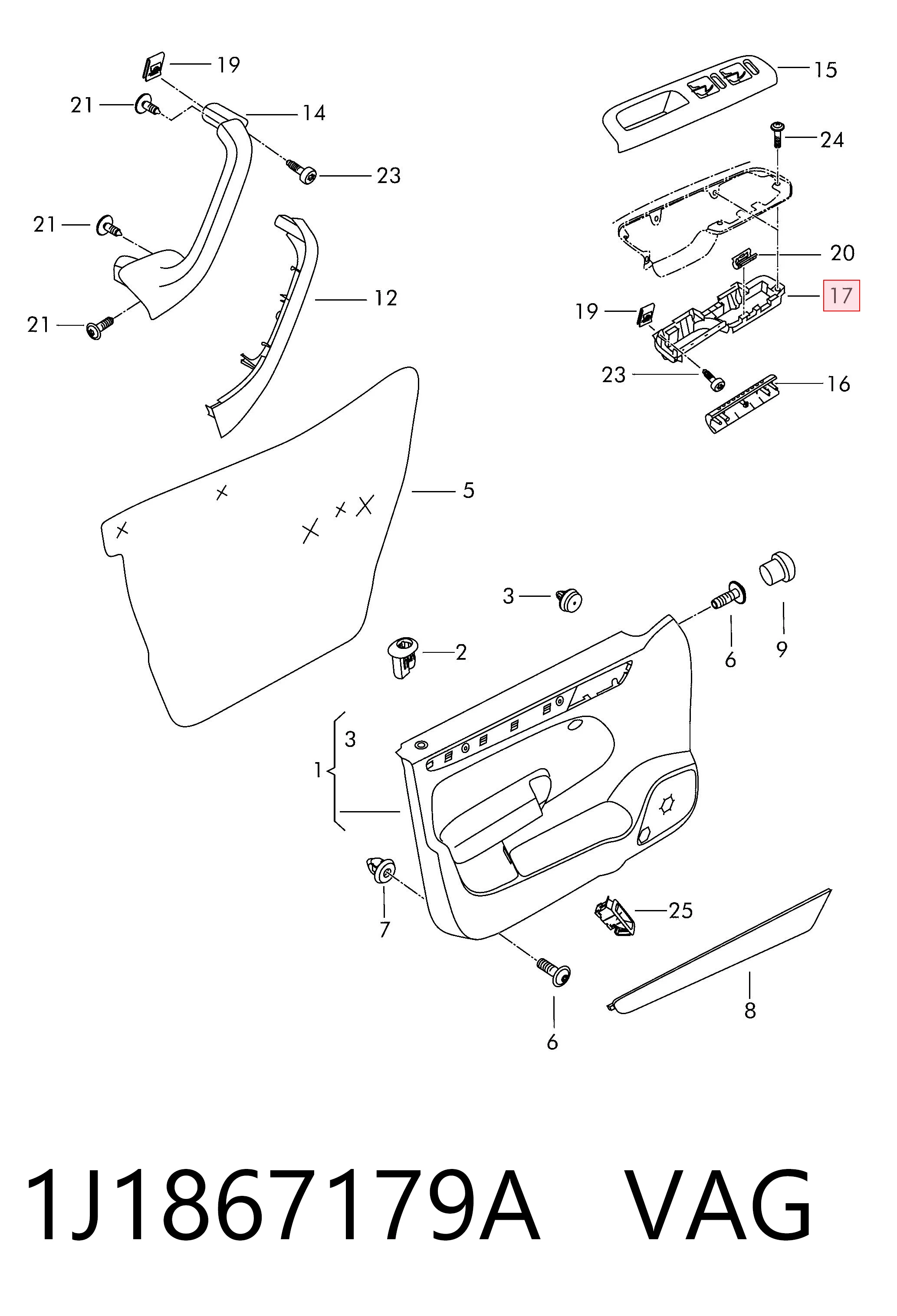 1J1867179A VAG