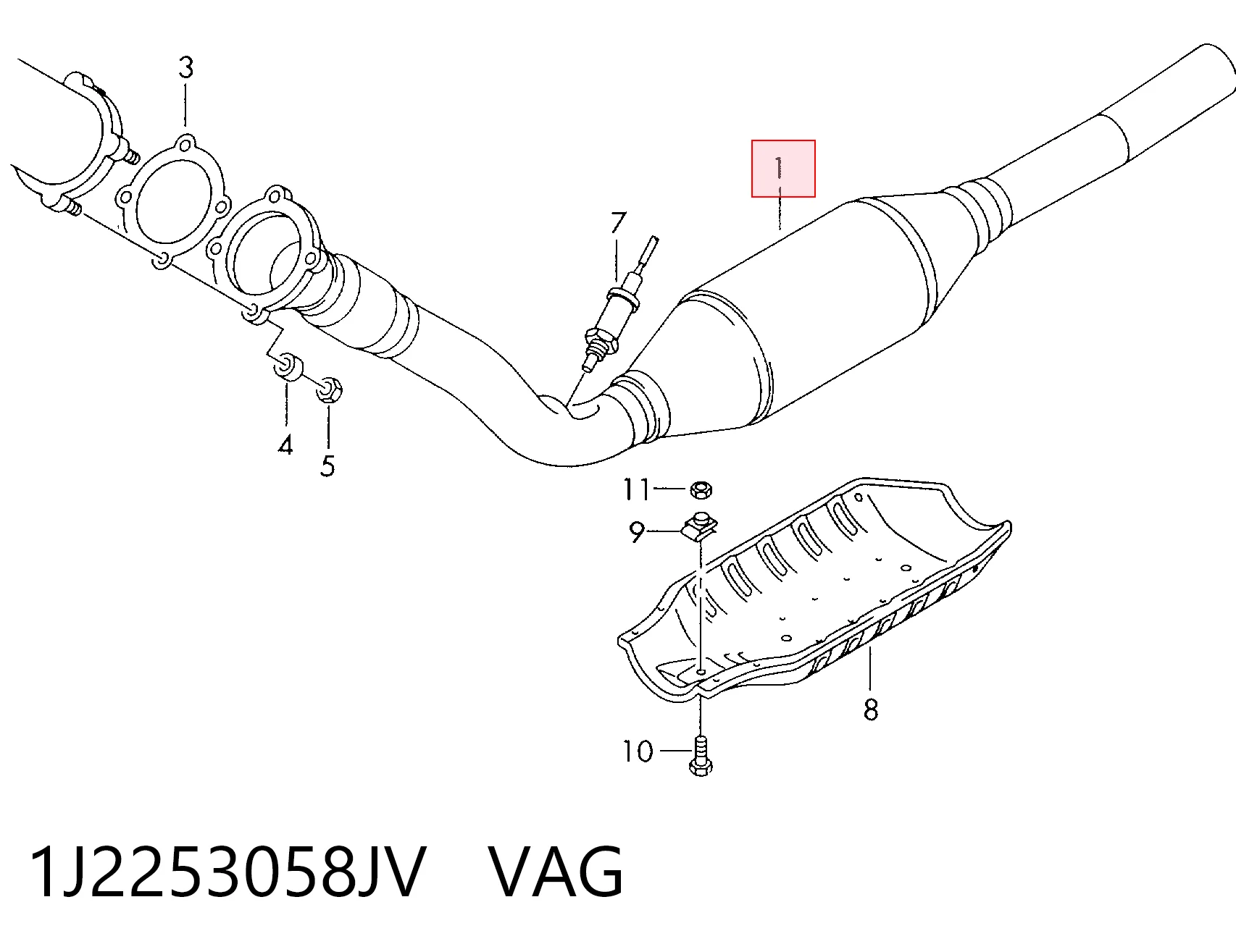 1J2253058JV VAG