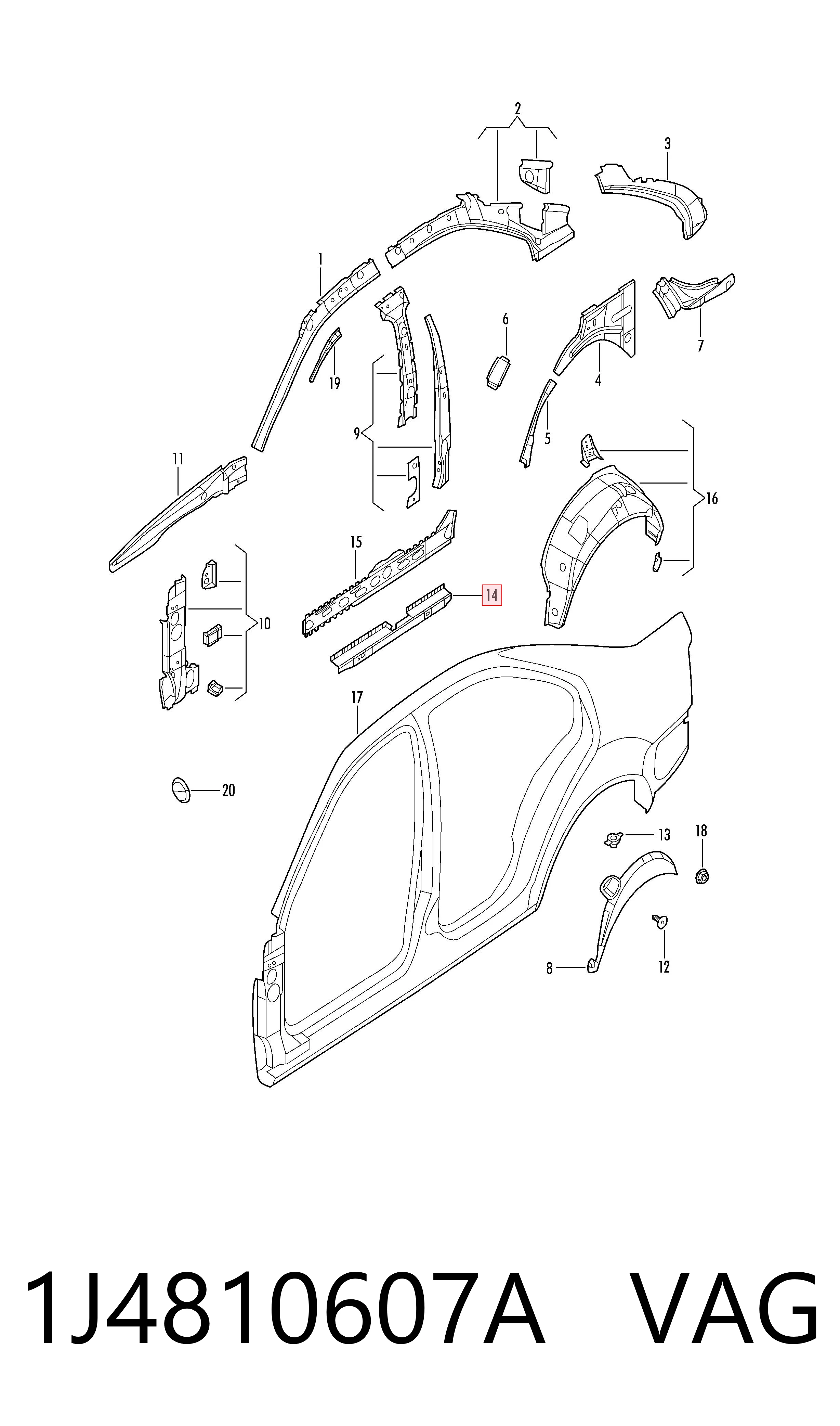 1J4810607A VAG