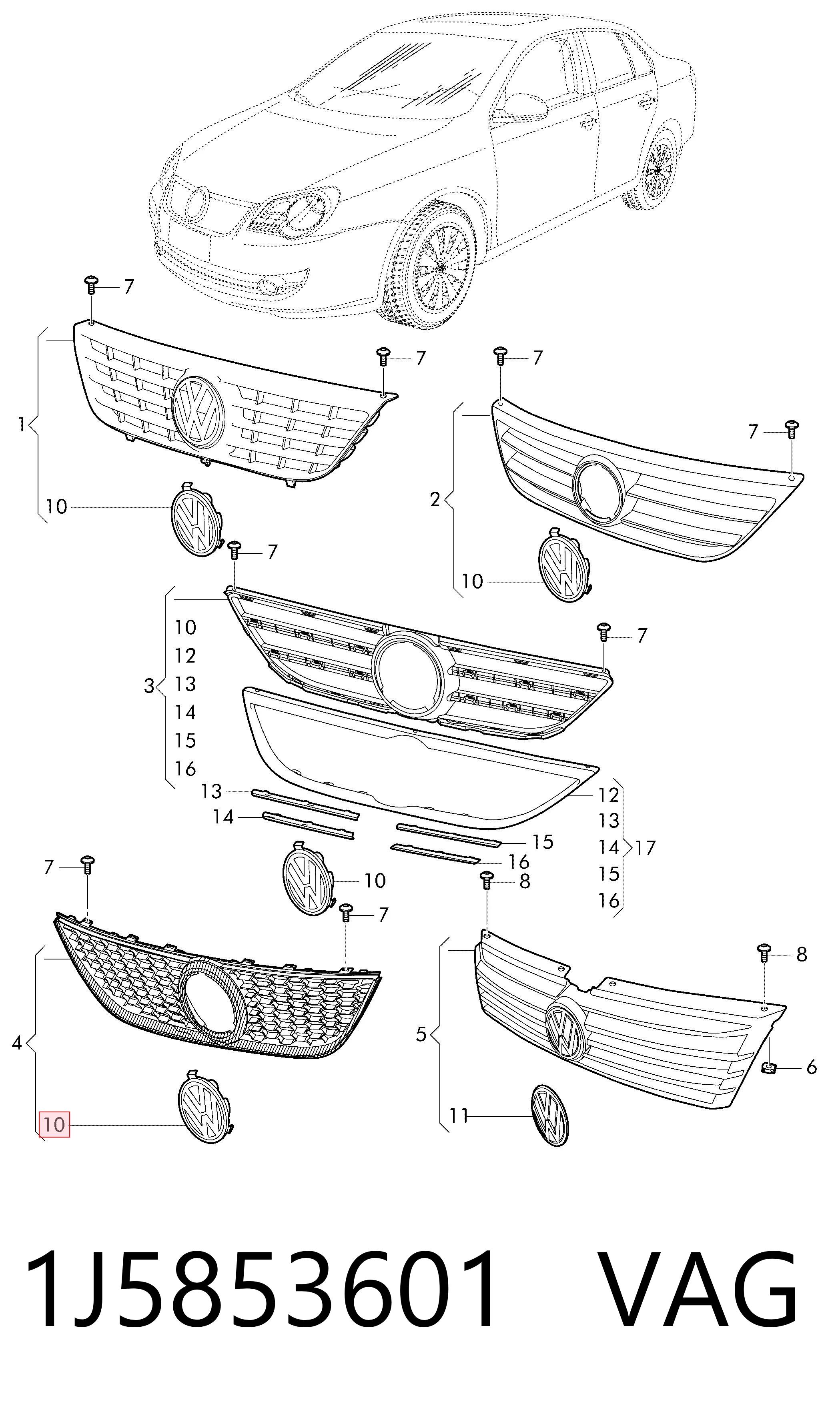 1J5853601 VAG